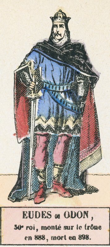 Eudes or Odo, 30th King, Ascended the Throne in 888, Died in