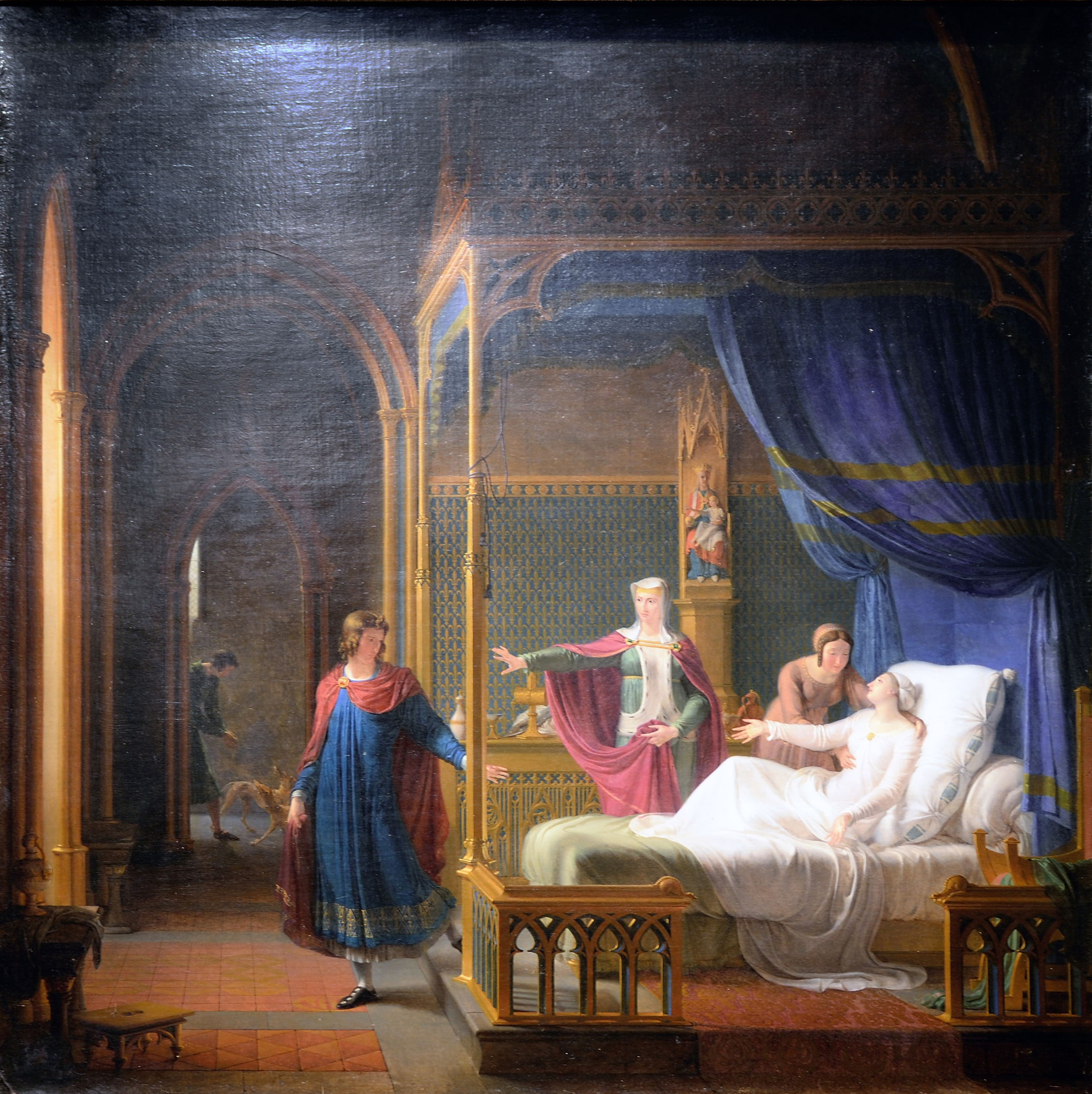 The Deference of Saint Louis for his Mother