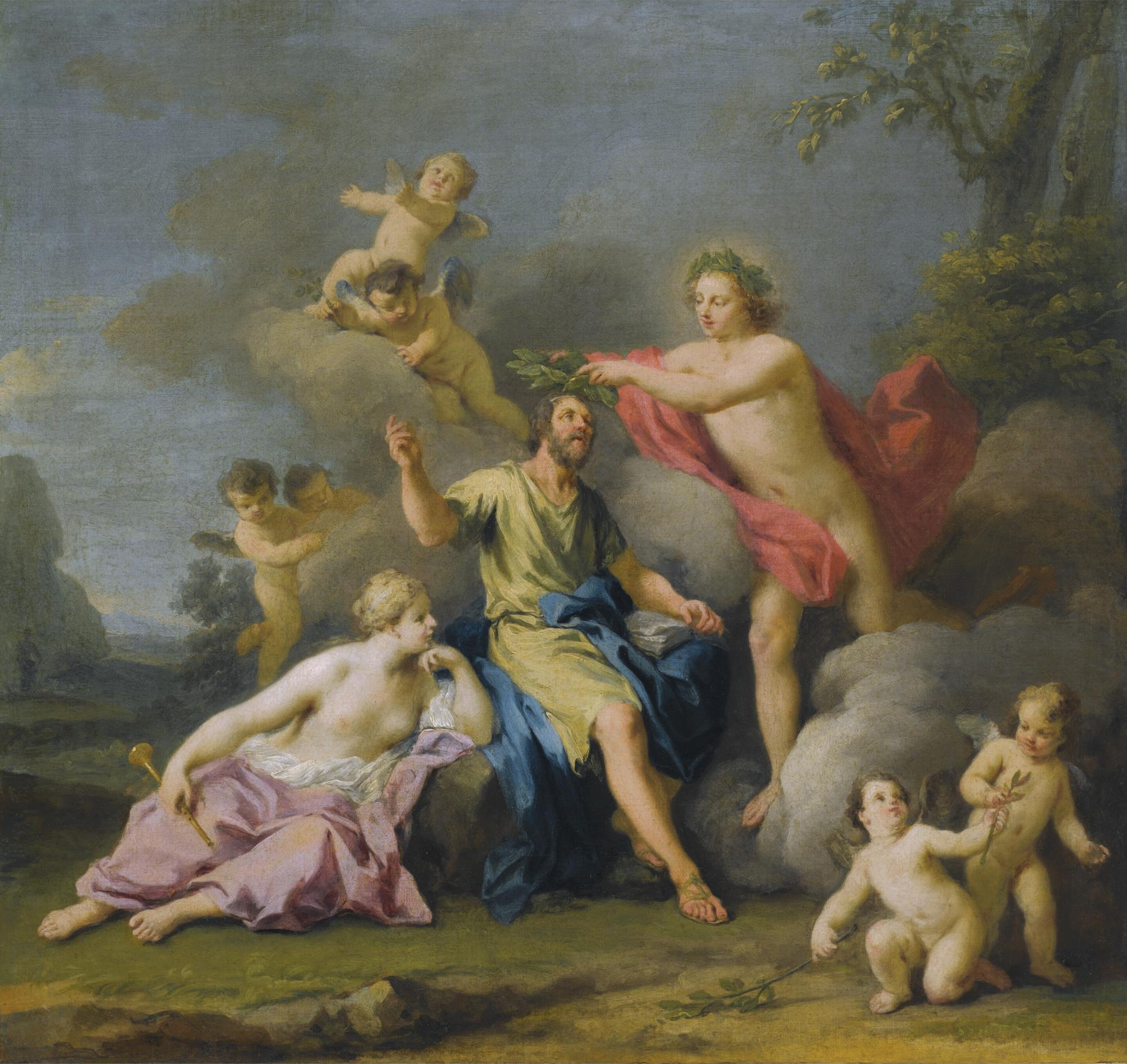 The Crowning of Homer