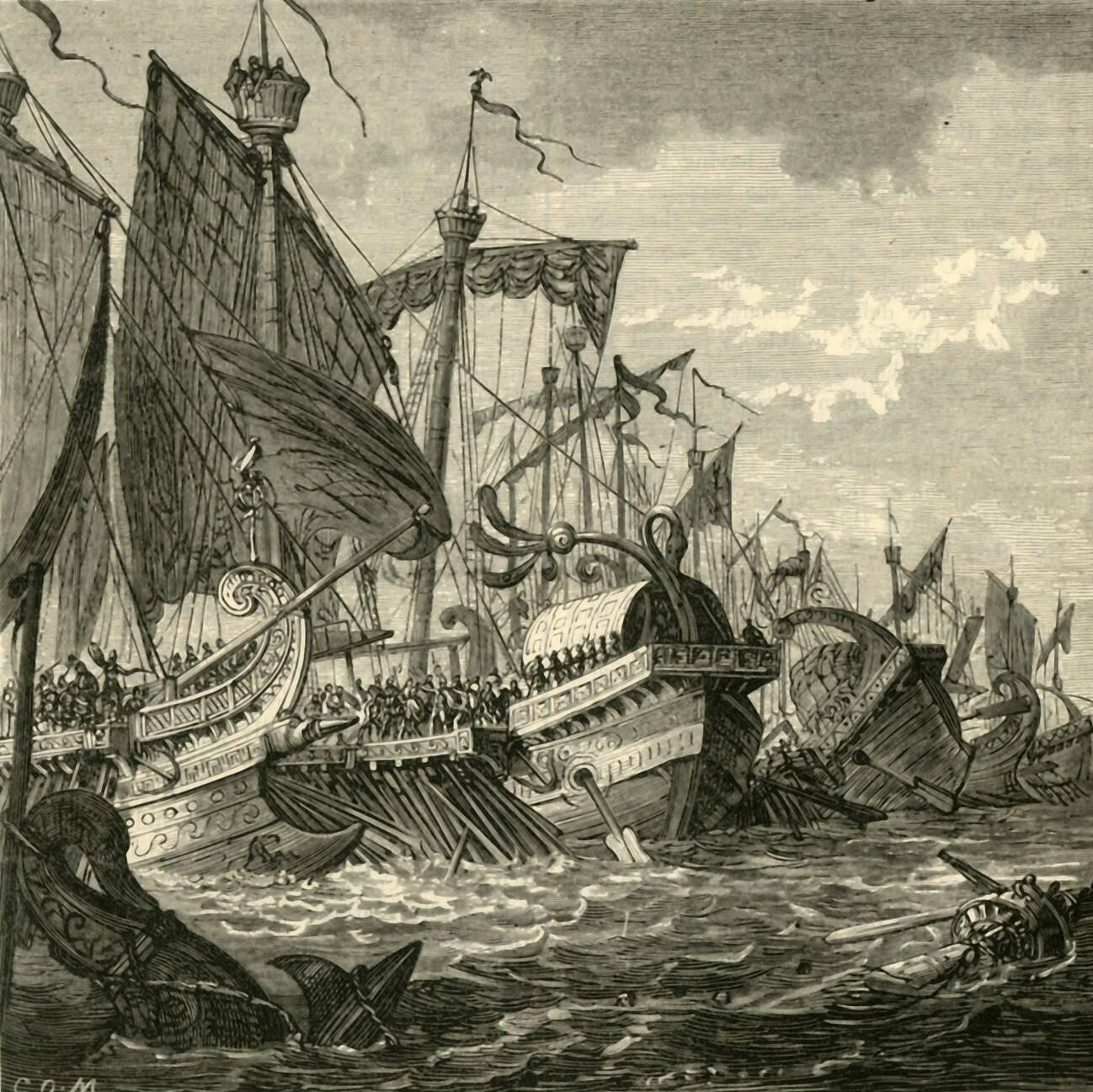 naval battle of the Cape Pelorius