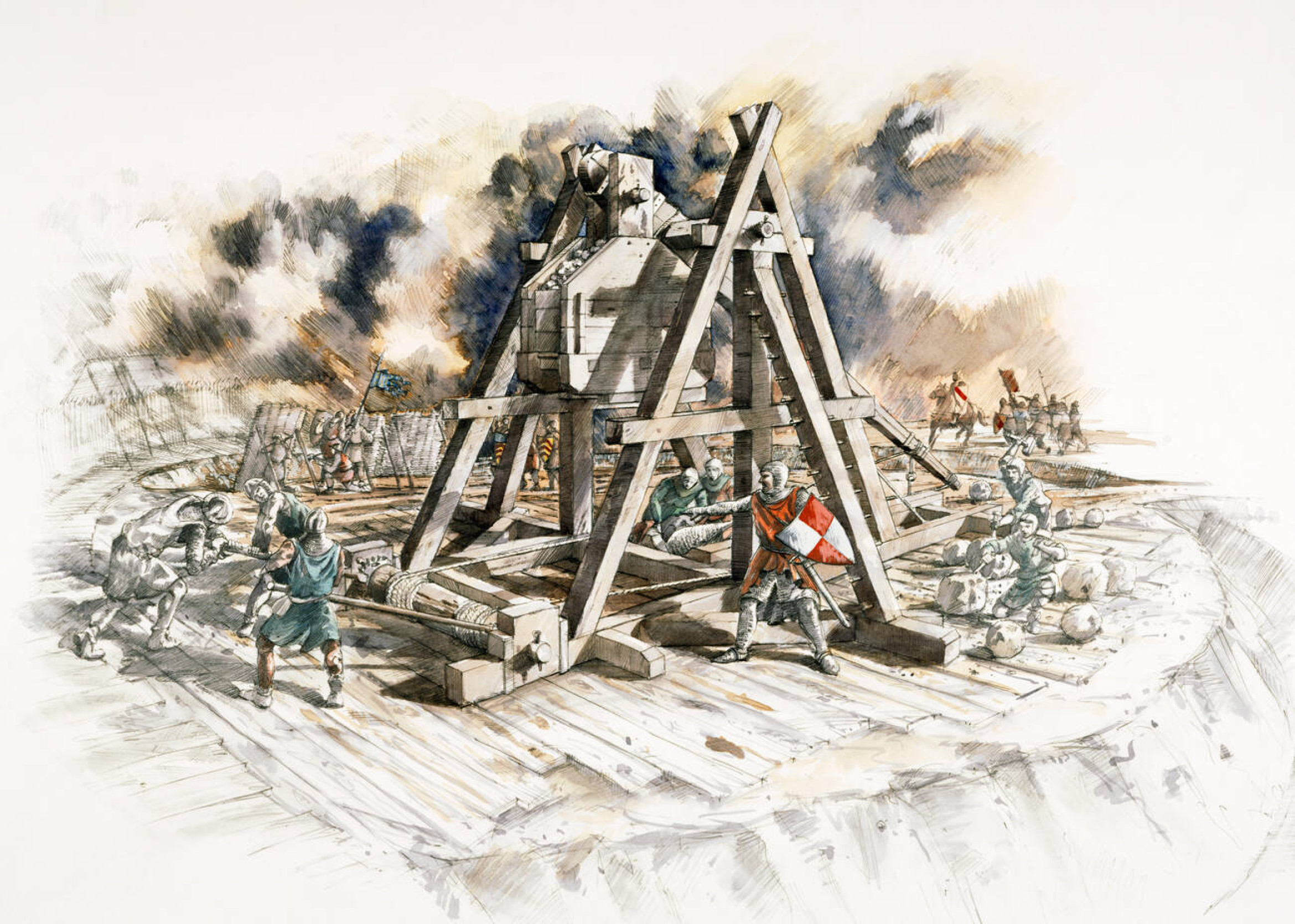 Dover Castle siege 6