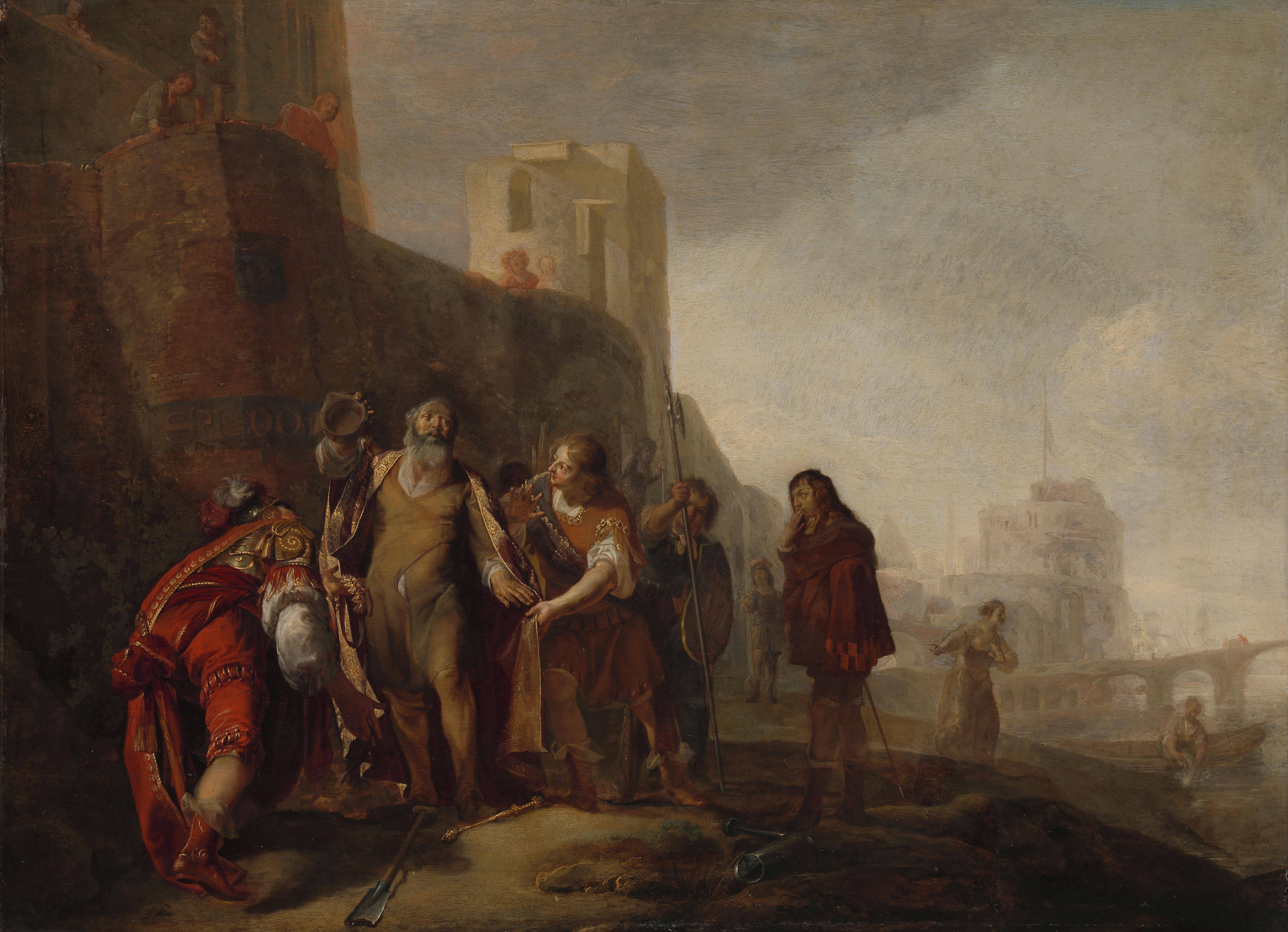 The Legates of Alexander the Great Investing the Gardener Abdalonymus with the Insignia of the Kingship of Sidon