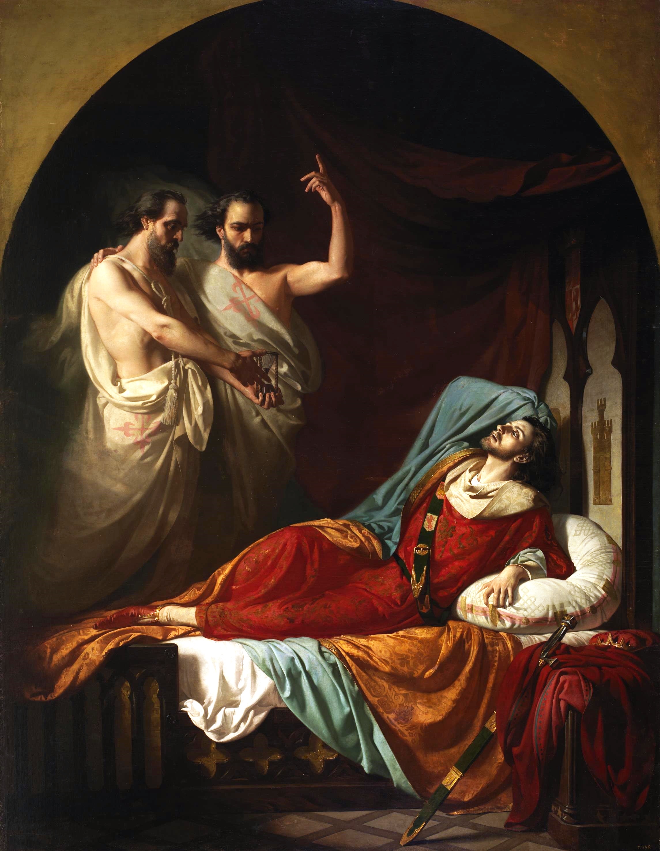 Last moments of Ferdinand IV the Summoned