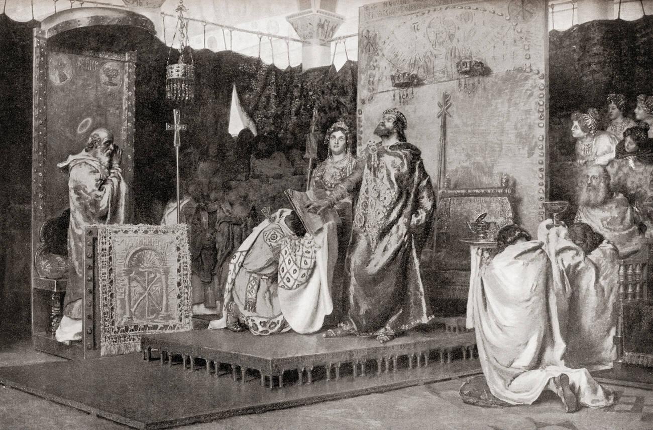 Conversion of Reccared from Arianism to Catholicism