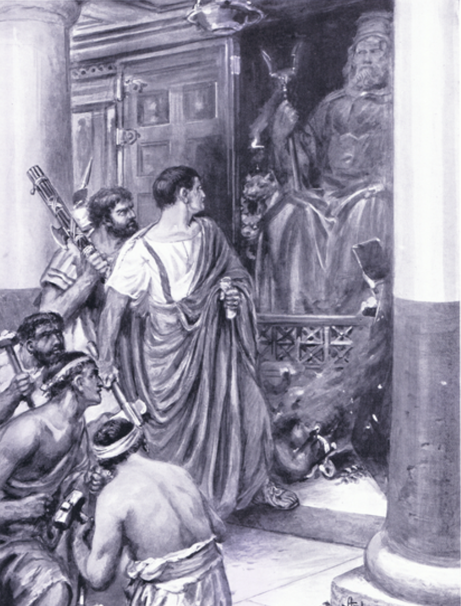 Oriental superstition in Rome