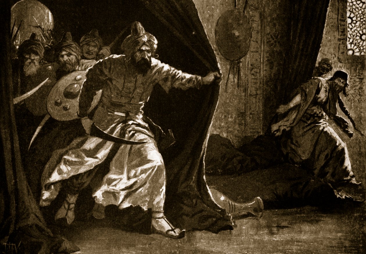 Revolt of the Royal Guard at Damascus