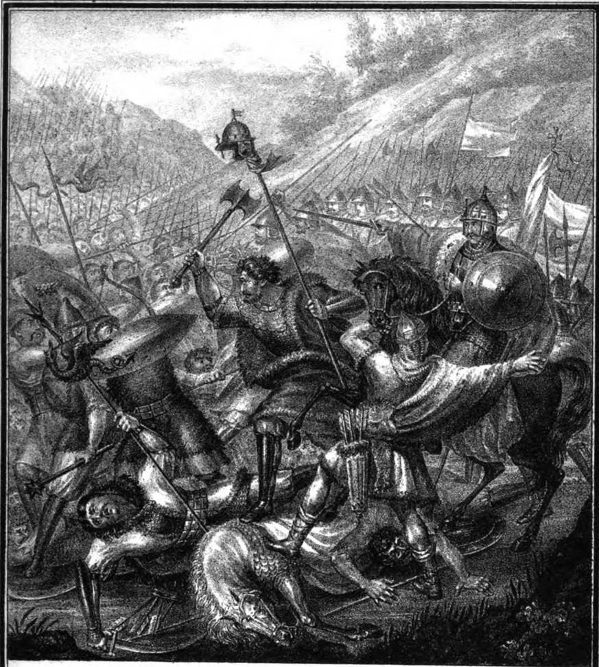 Battle with the Polovtsians at the Time of Andrei Bogolyubsky Boris Artemyevich Chorikov