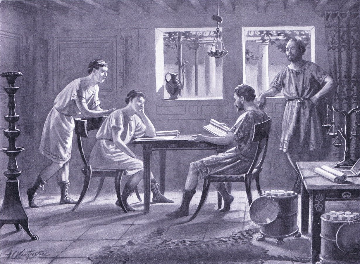 Polybius with the Sons of Aemilius Paulus