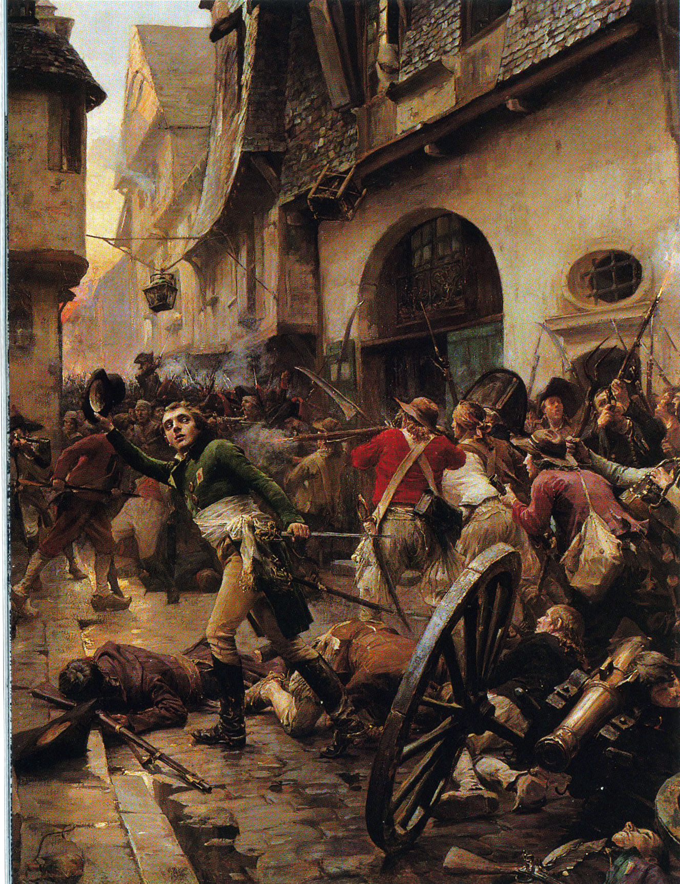 Henri de La Rochejacquelein at the Battle of Cholet