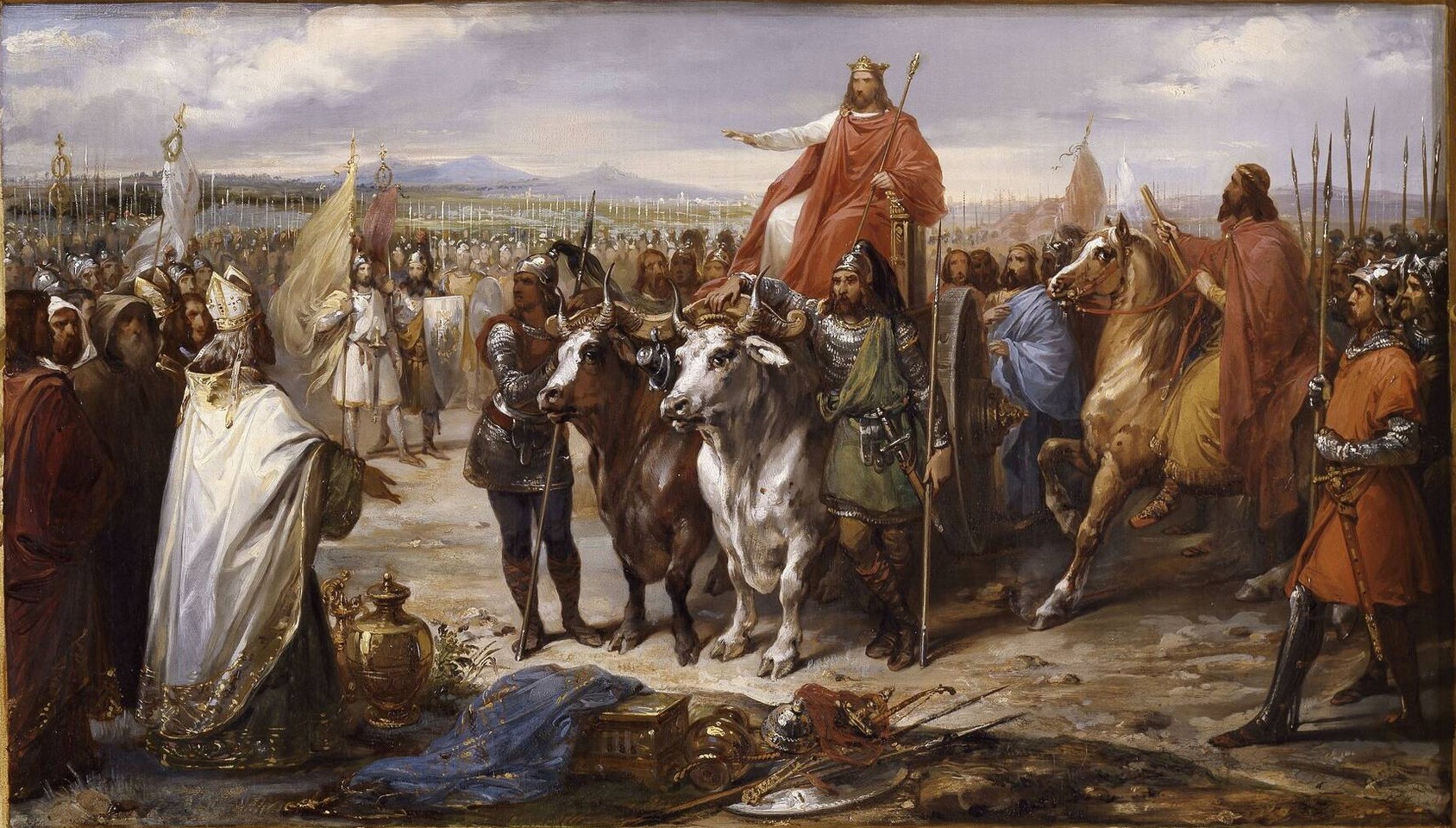 Field of March held at Bonneuil-sur-Marne by Clotaire II