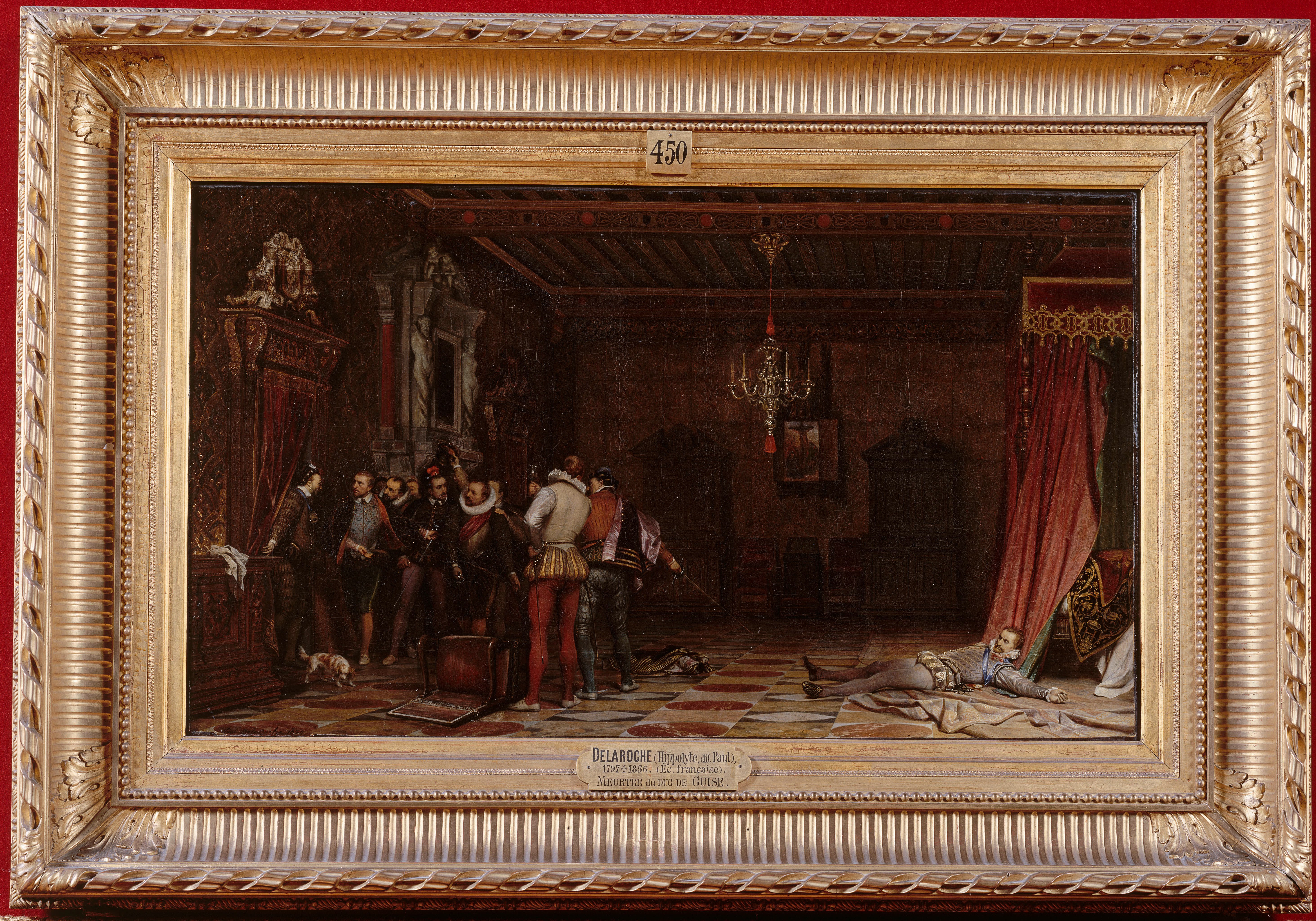 L’assassinat du duc de Guise au château de Blois en
