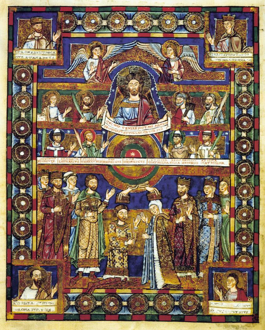The Coronation of Henry the Lion and Matilda of England