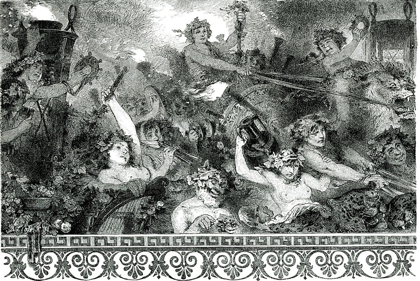 Bacchic procession of Alexander the Great