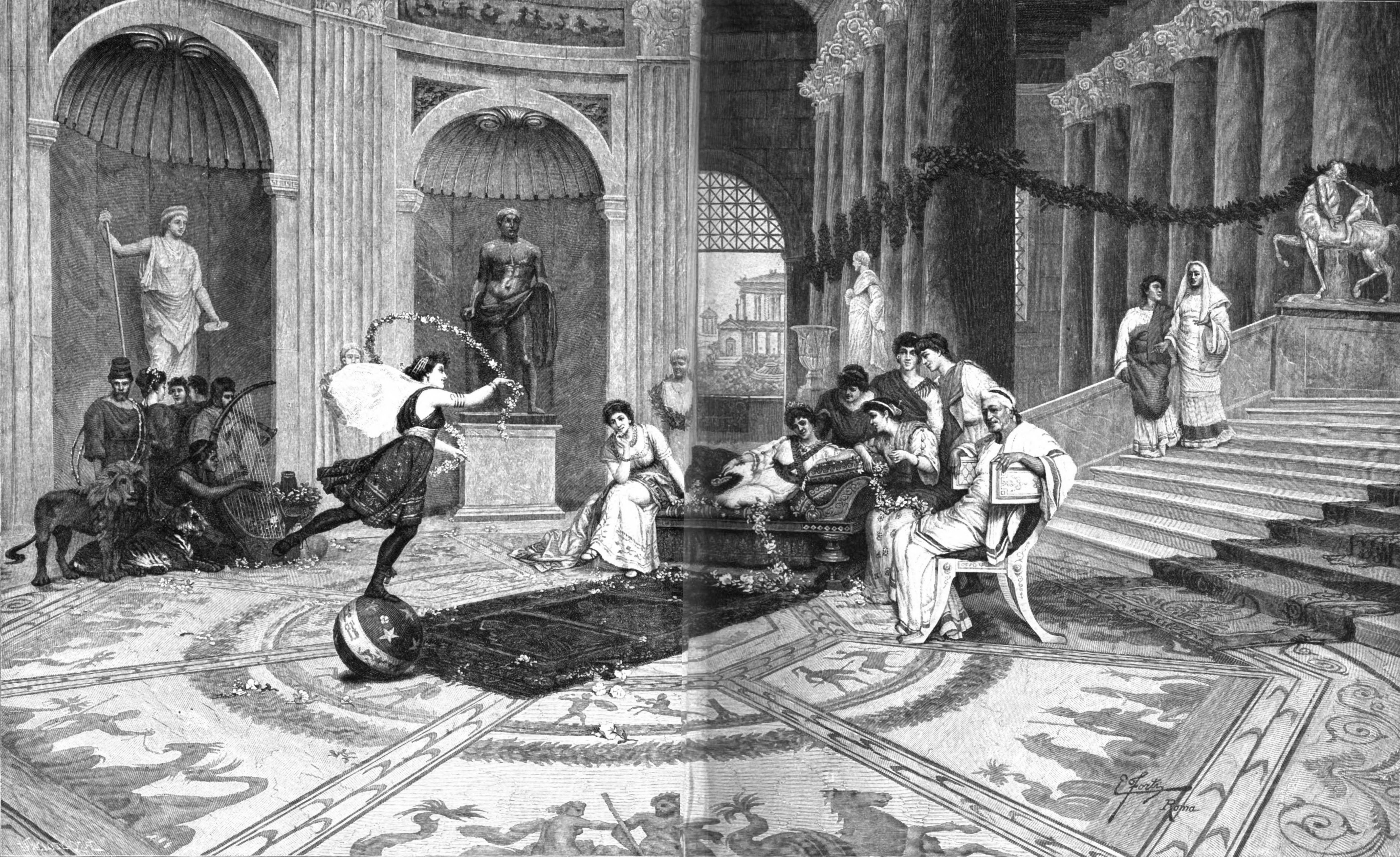 In the court of Tiberius