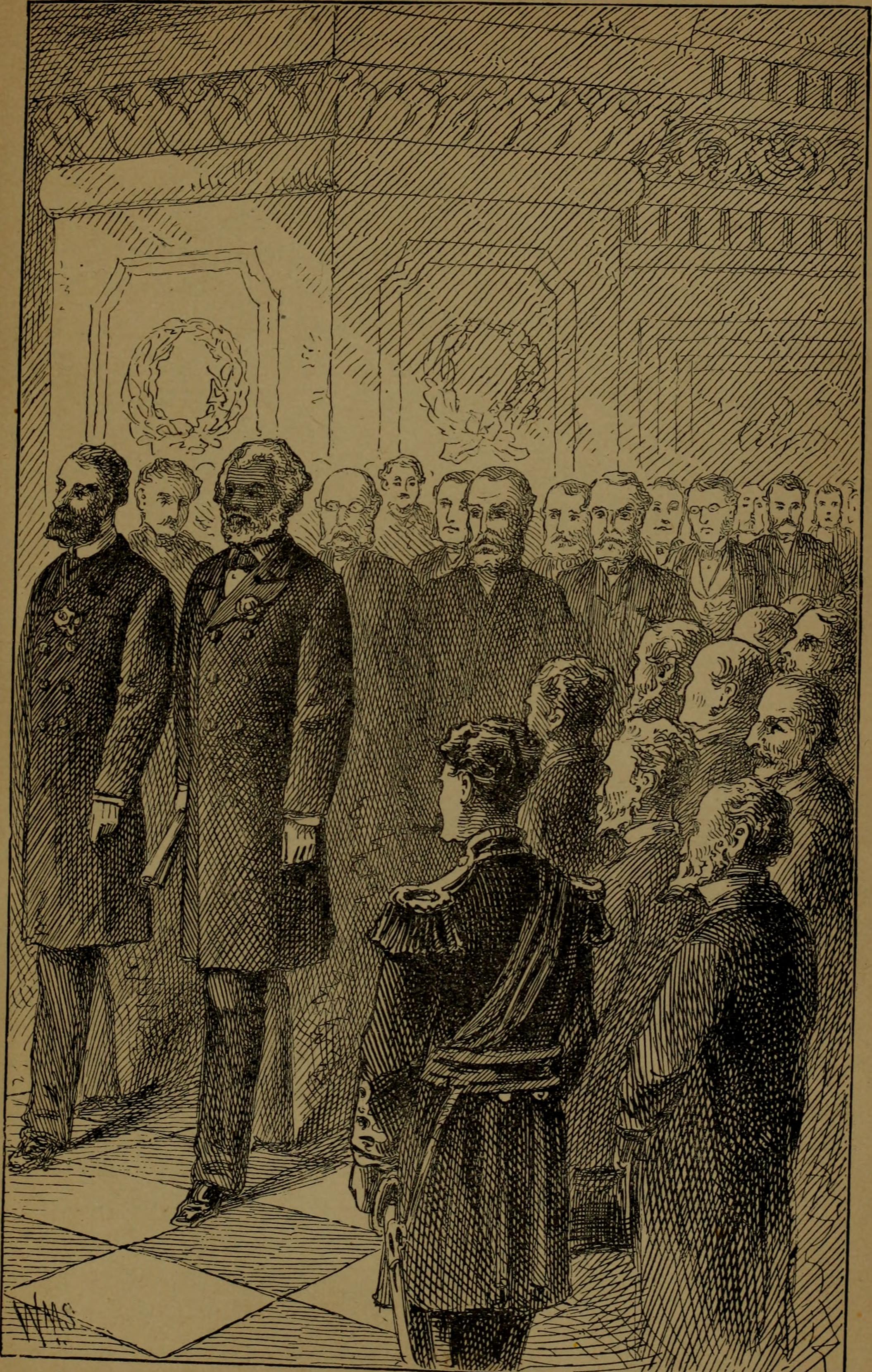 Marshal Douglass at the Inauguration of President Garfield