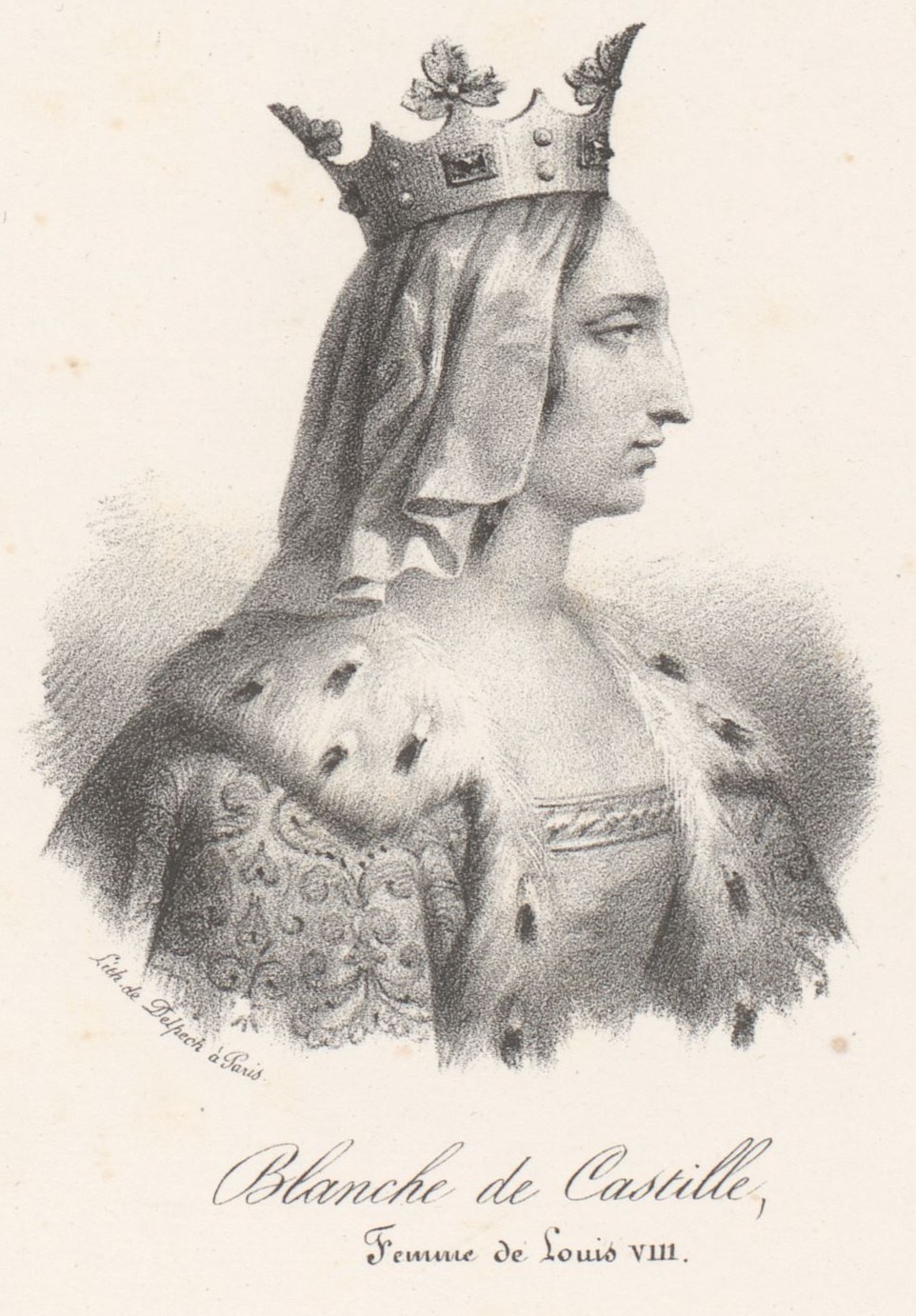 Portrait of Blanche of Castile