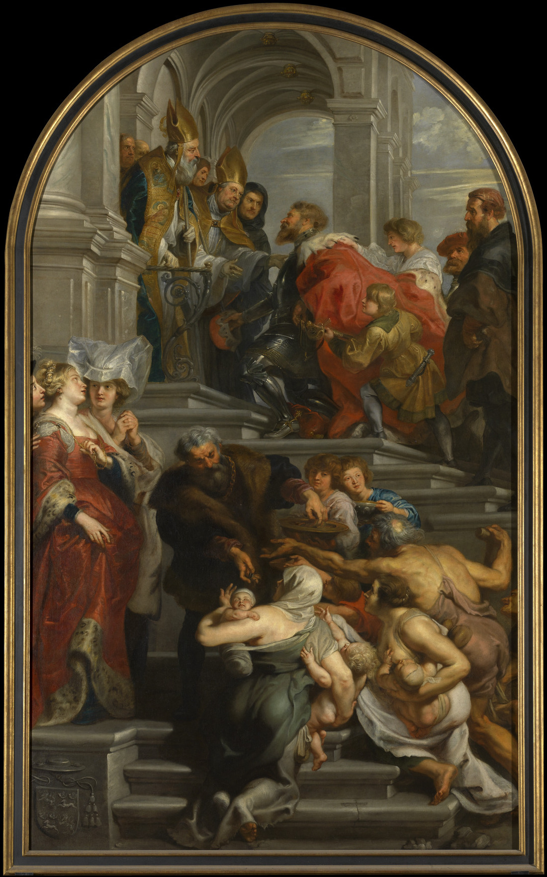 The Reception of Saint Bavo, the Patron Saint of GhentPeter Paul Rubens (1577