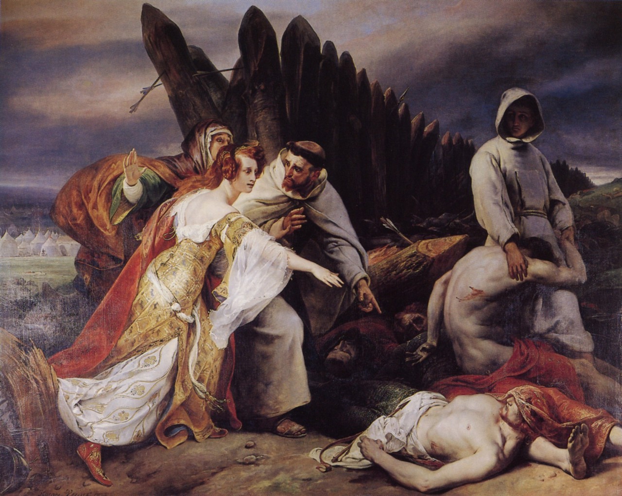 th, Vernet Edith discovering King Harold's corpse on the battle field of Hastings