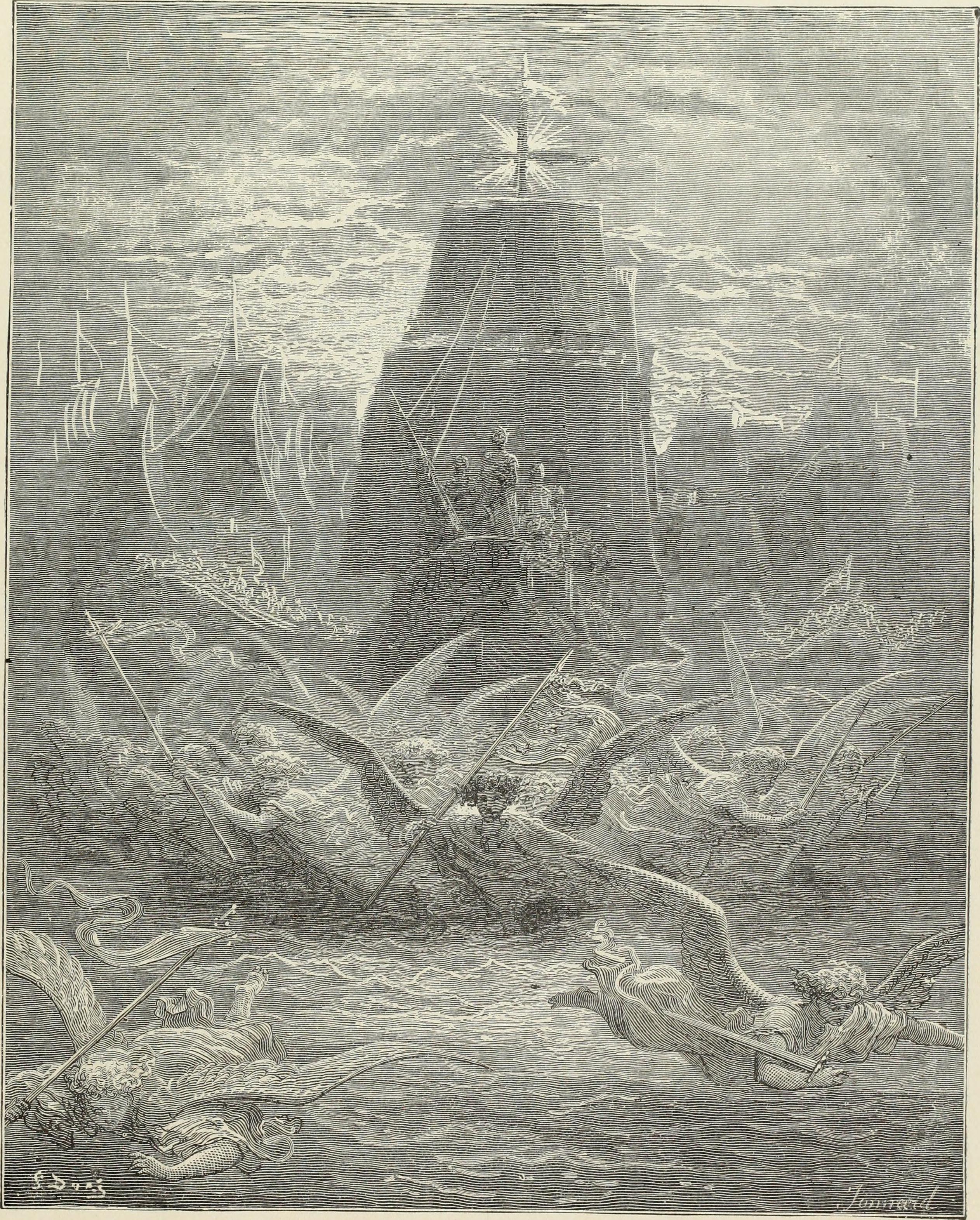 St Louis' Departure from Aigues-Mortes