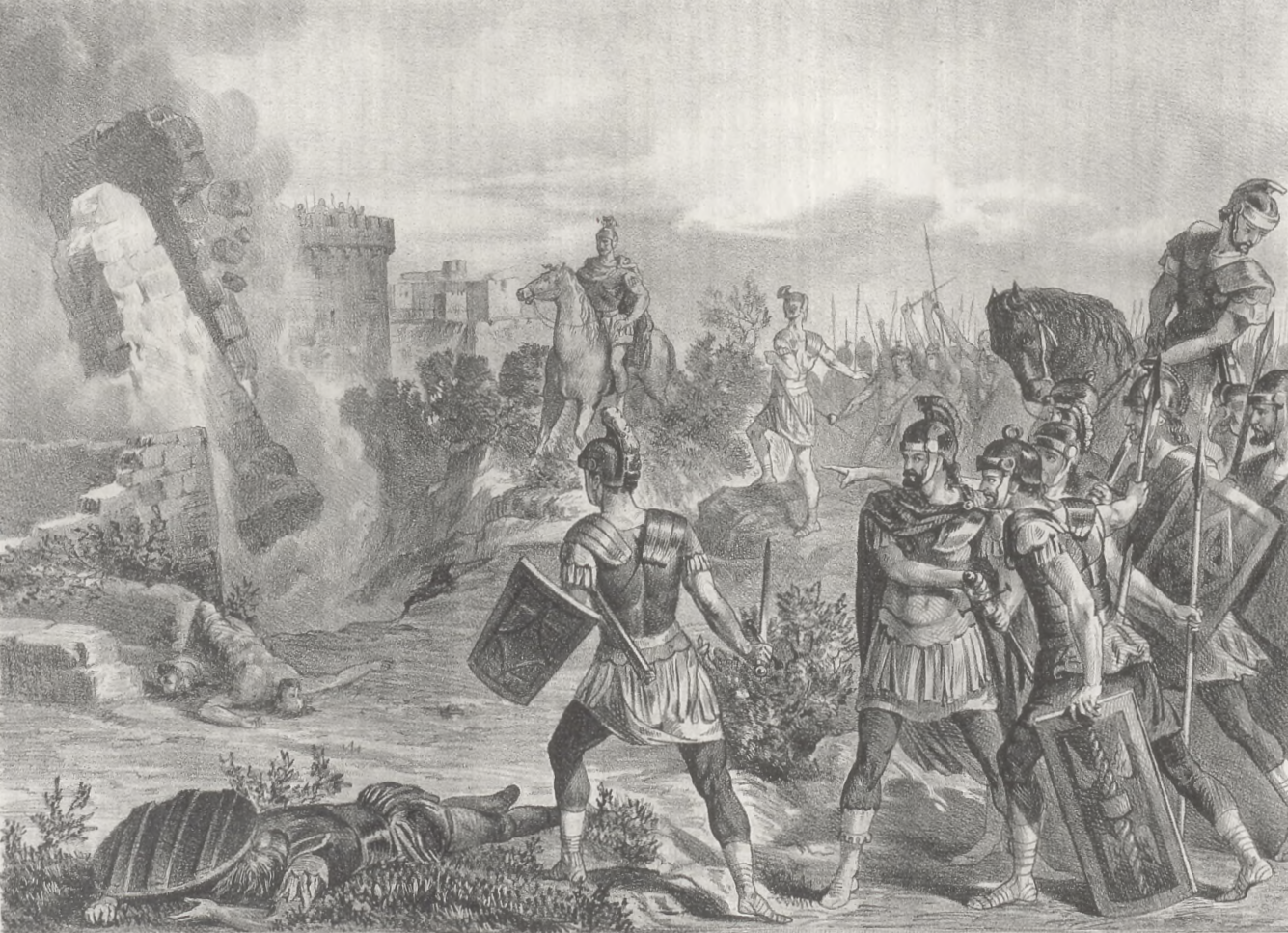 Capture of Contrebia by the Romans