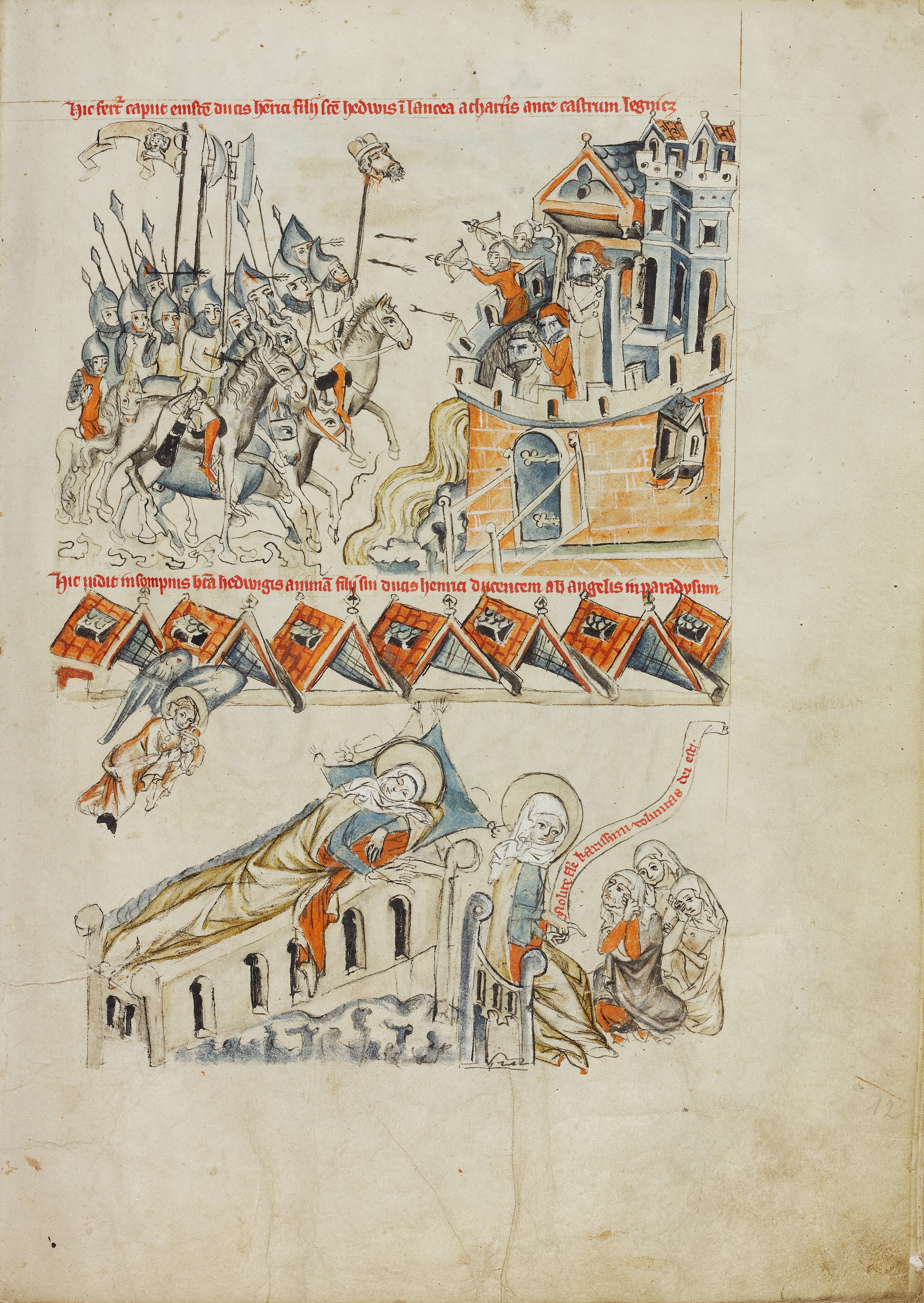The Tartars Carrying the Head of Heinrich before Castle Liegnitz