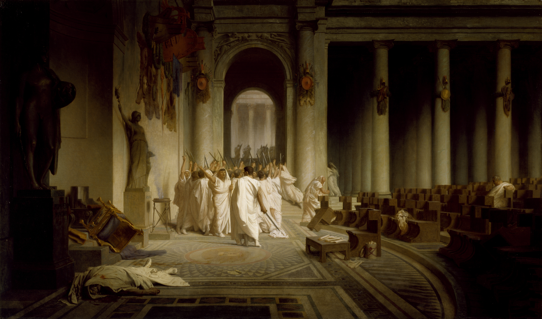 The Death of Caesar Jean-Léon Gérôme