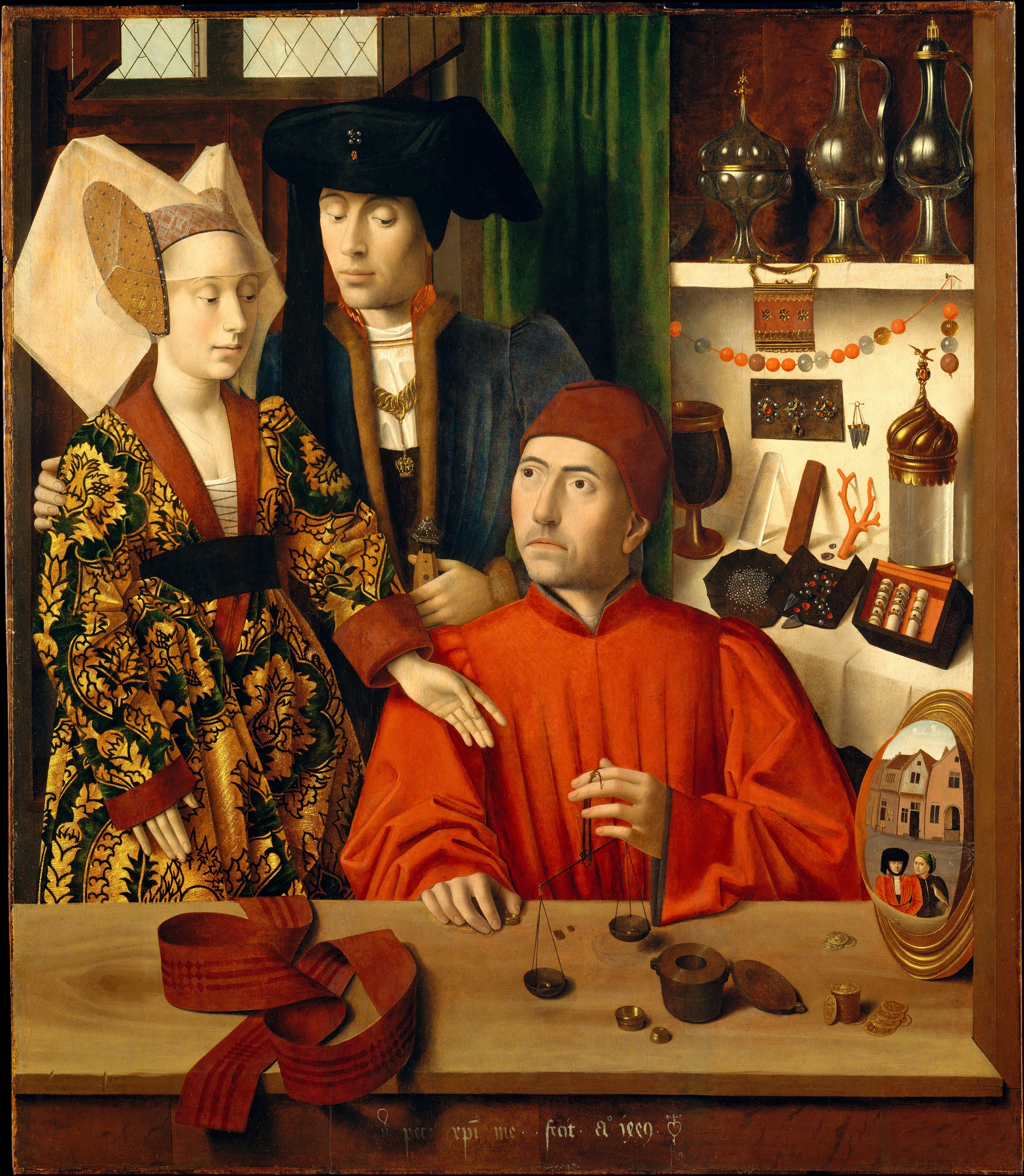 Eligus, A Goldsmith in his Shop