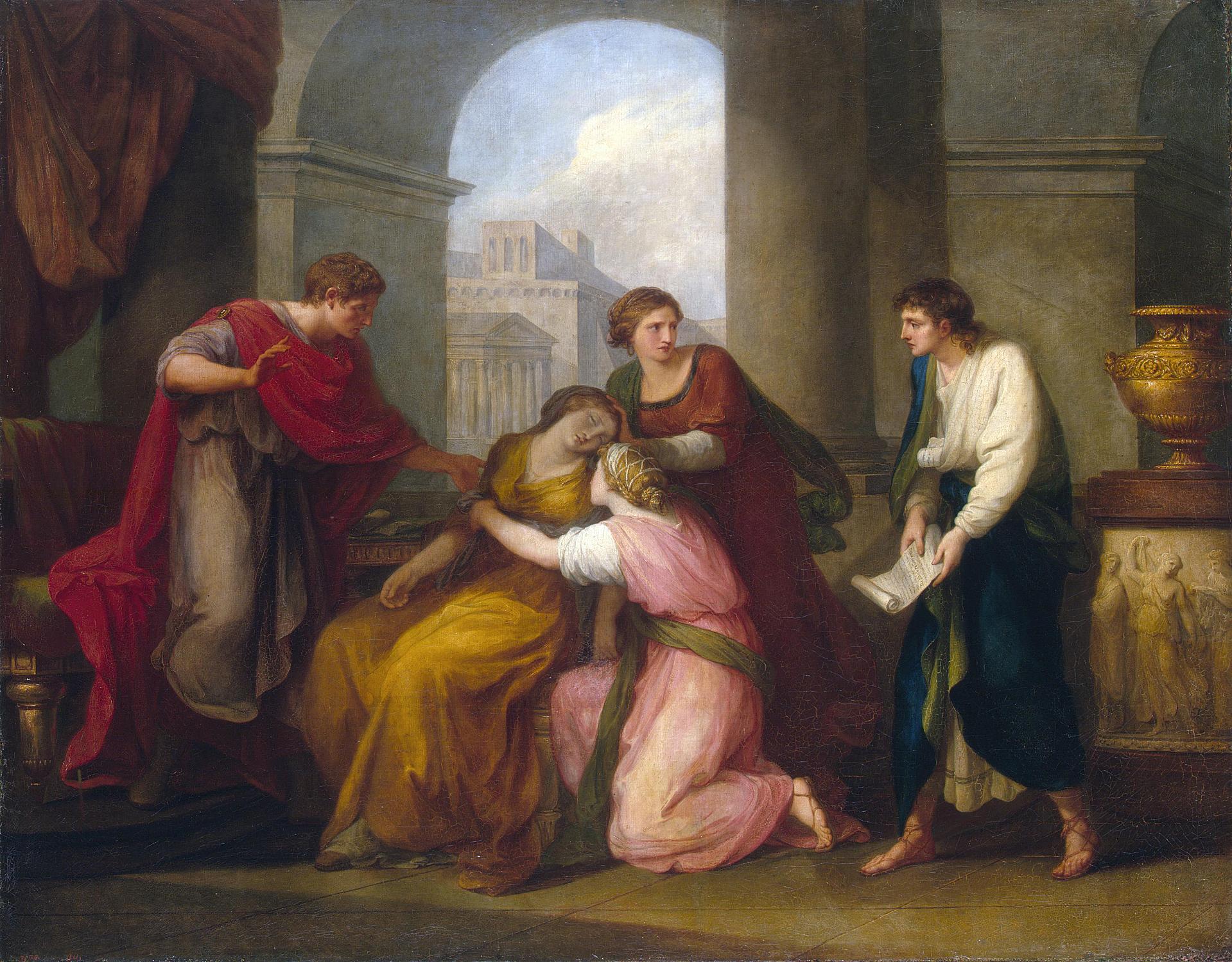 Virgil reading the ‚Aeneid‘ to Augustus and Octavia