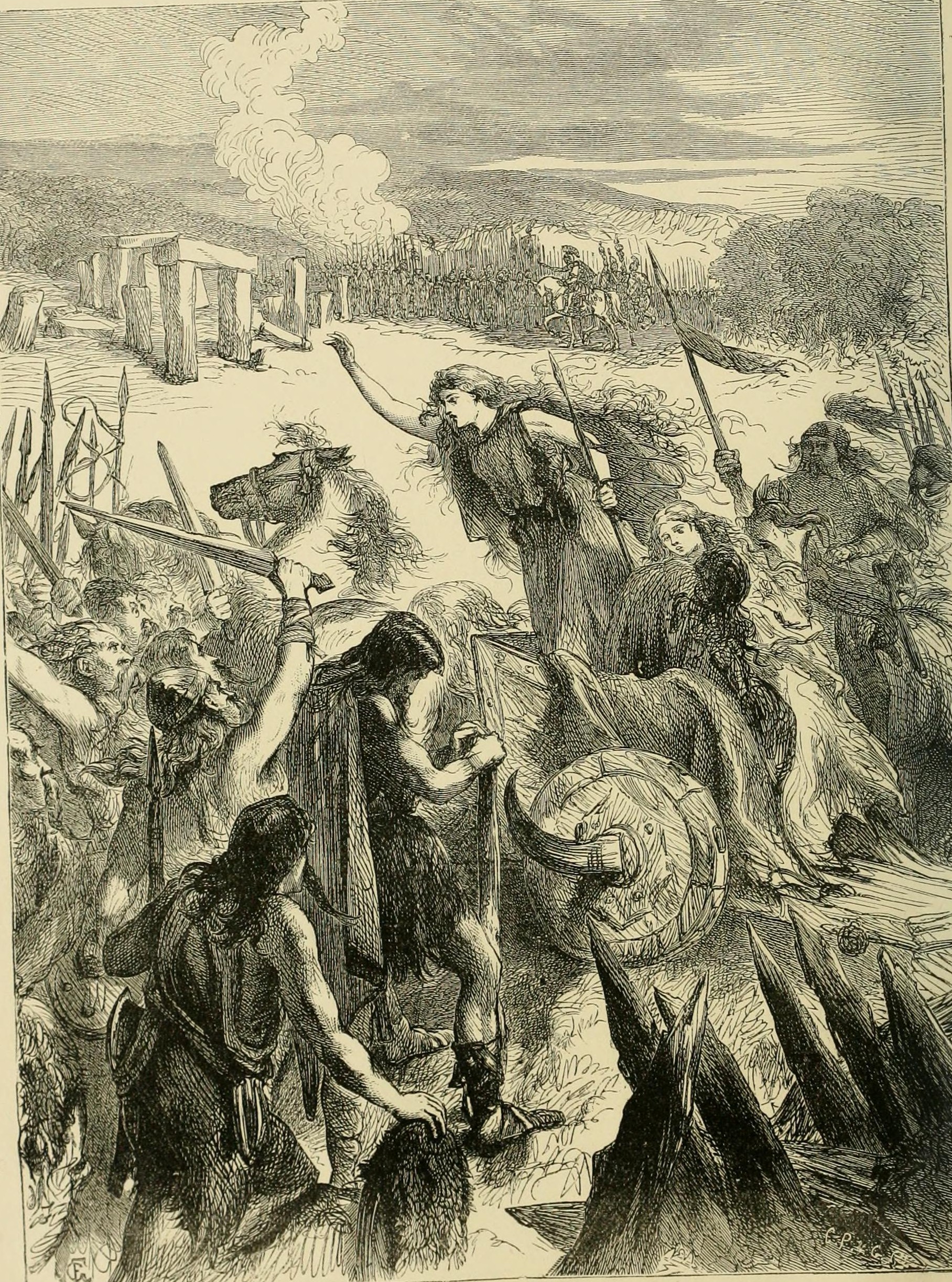 or 61 AD, Uprising of Boudica Against the Romans, Boudican Revolt
