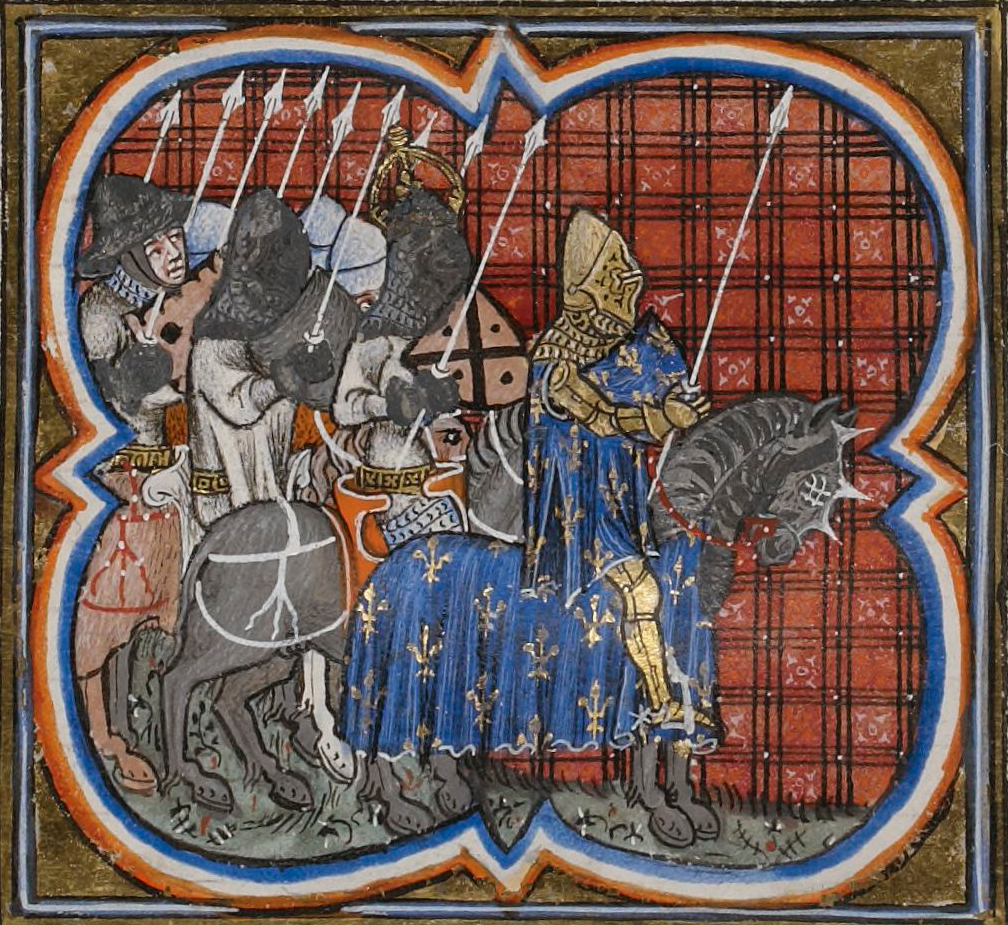 Louis VII and Emperor Conrad III set out for the Second Crusade