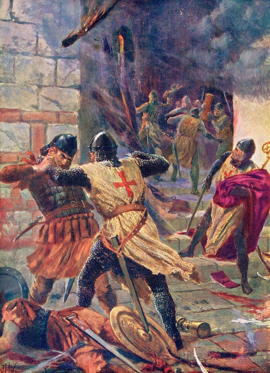 The Sack of Constantinople or Siege of Constantinople