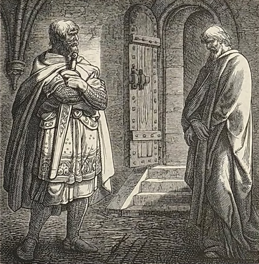 Henry V and archbishop Adalbert of Mainz