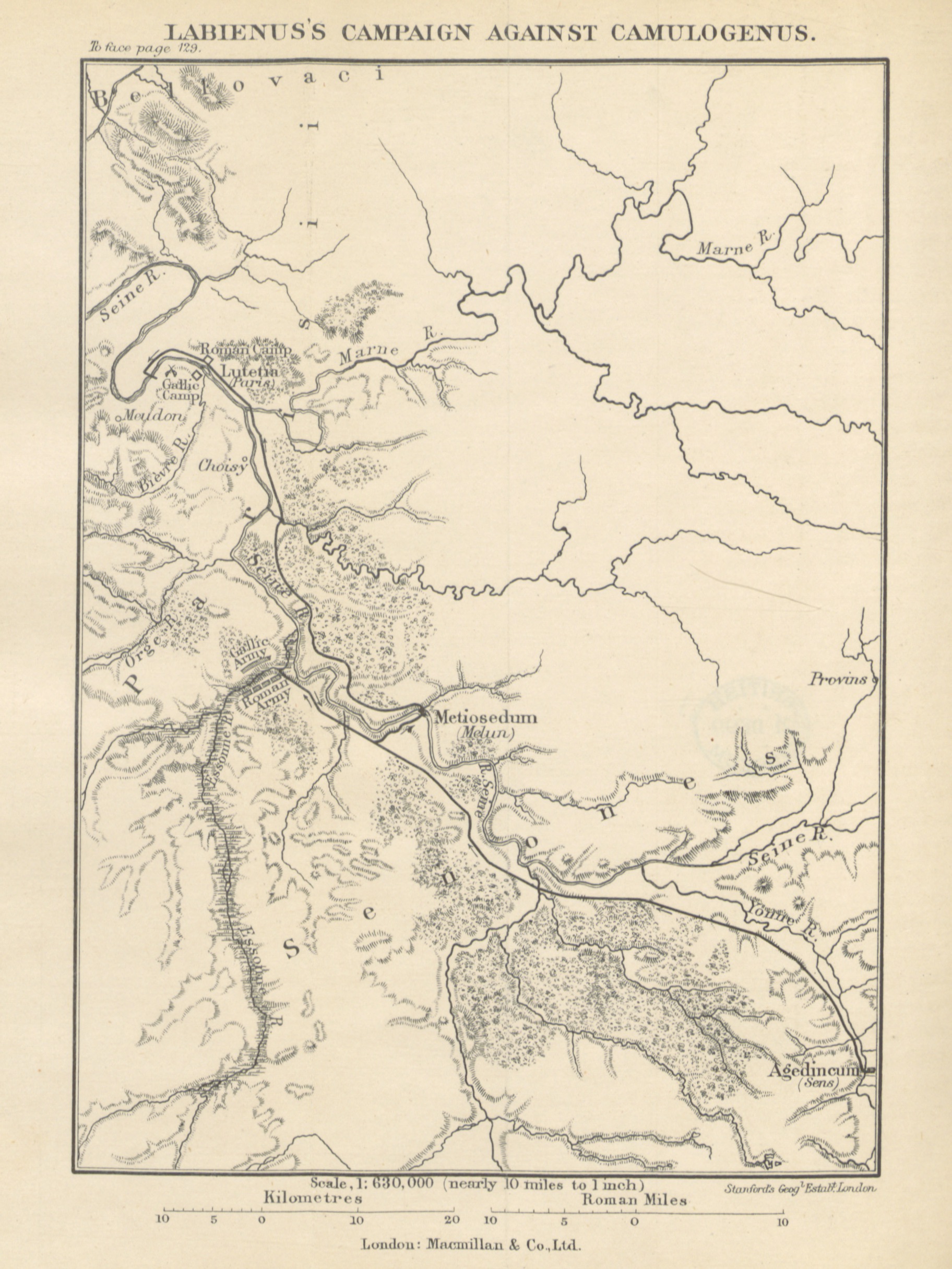 Labienus's Campaign Against Camulogenus