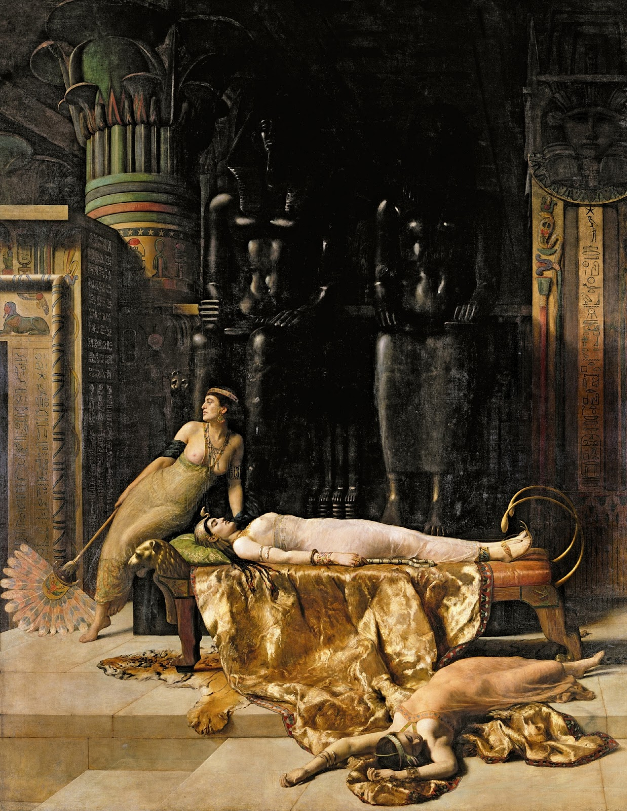 The Death of Cleopatra John Collier