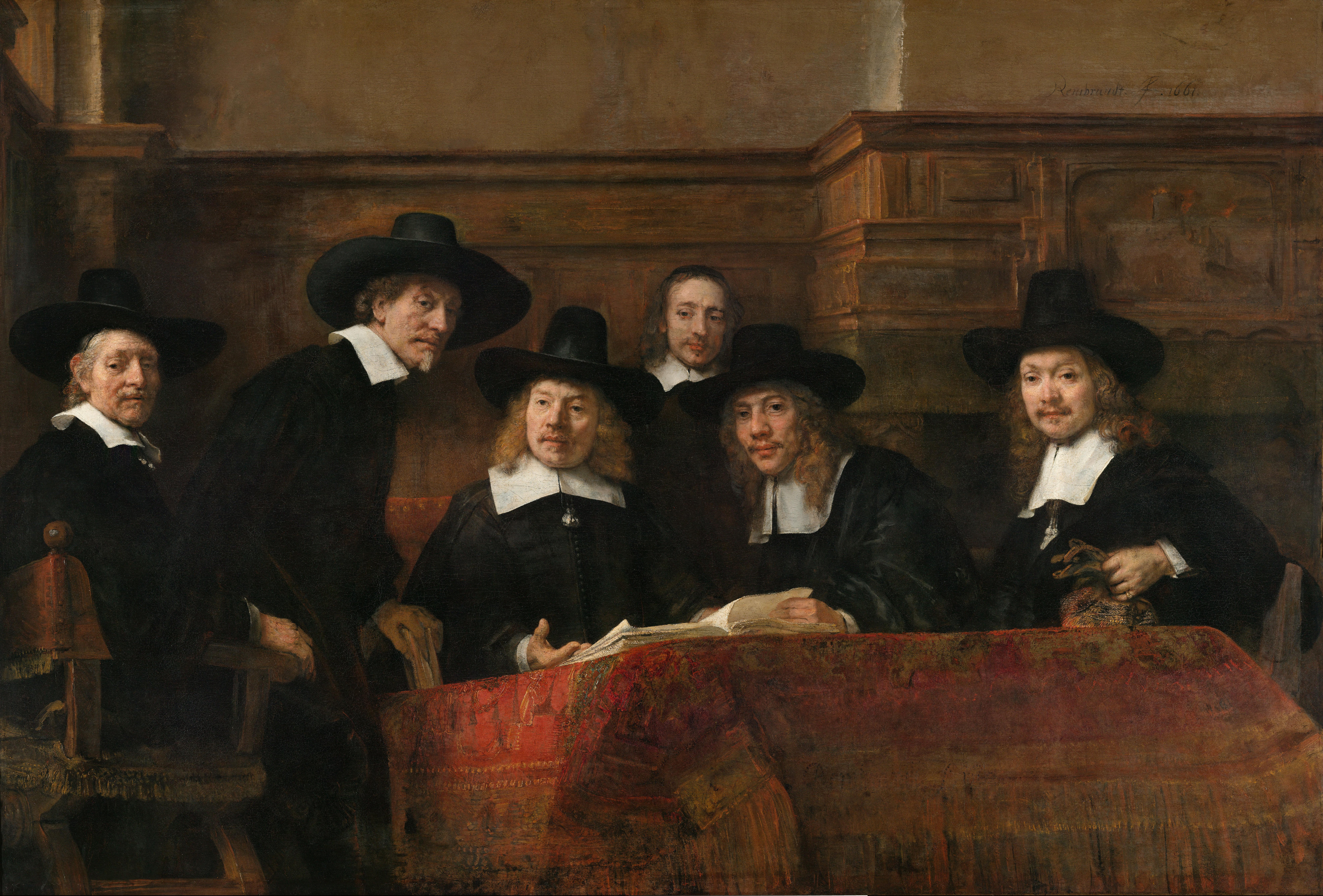 The Sampling Officials of the Amsterdam Drapers Guild, Known as The Syndics