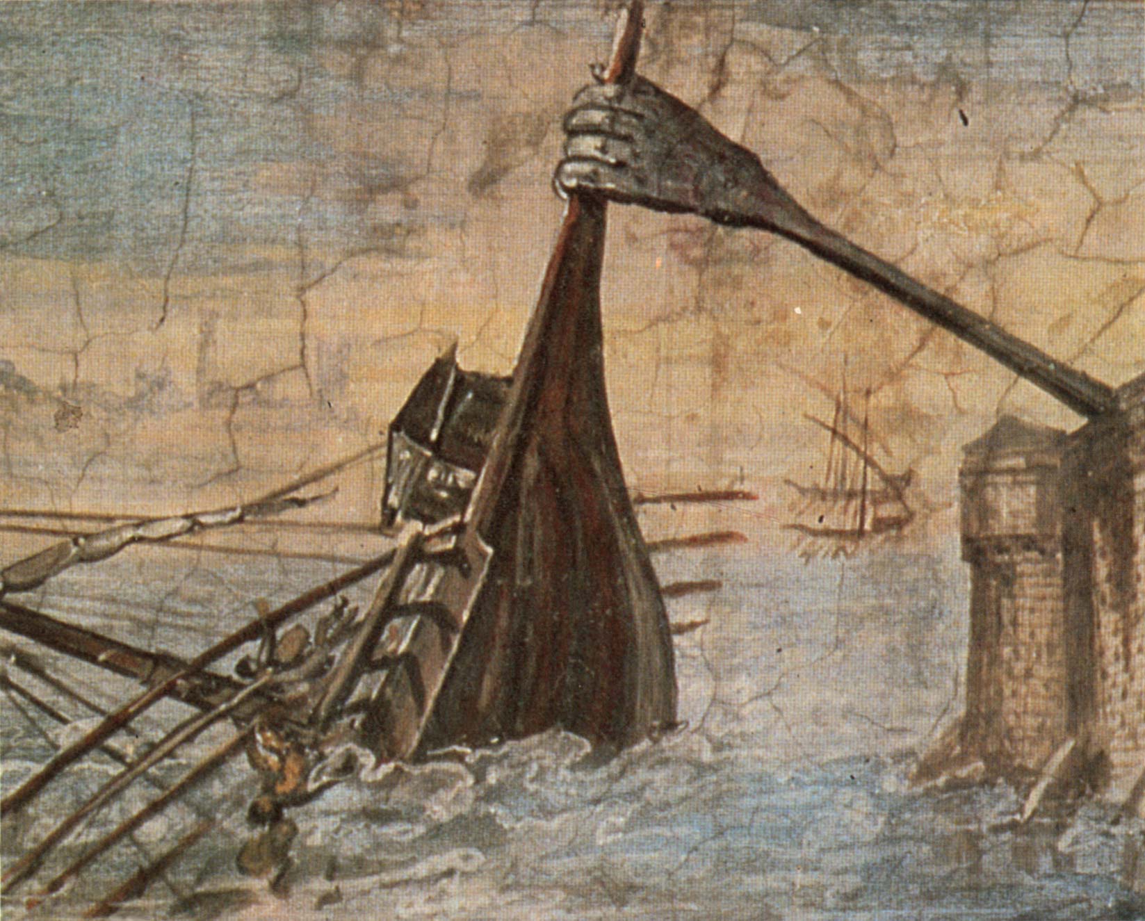 Claw of Archimedes by Giulio Parigi