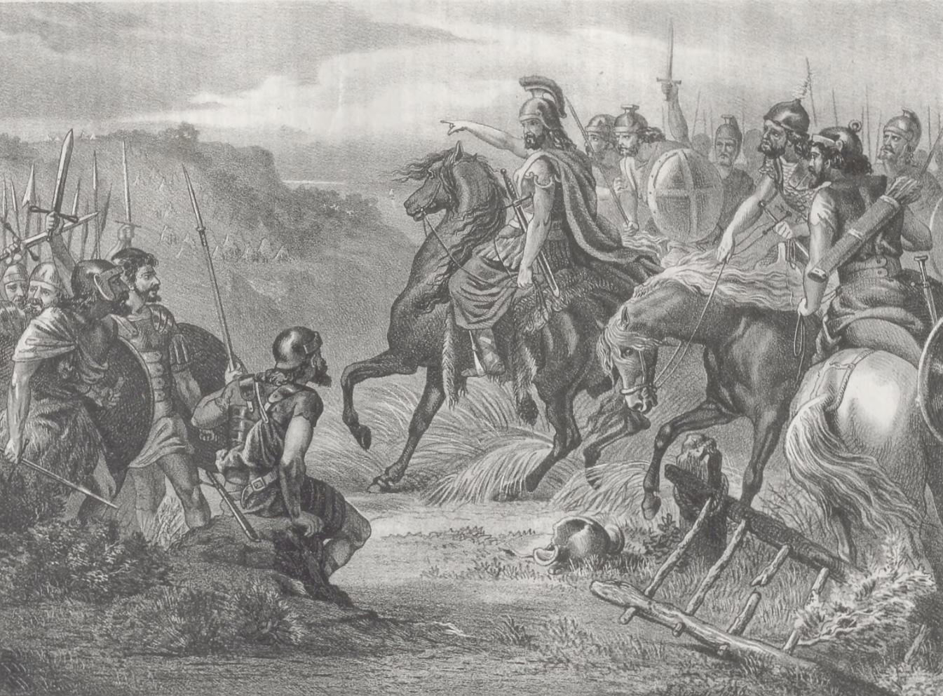 Uprising of Vitharius after the massacre by governor Galba, 150 BC
