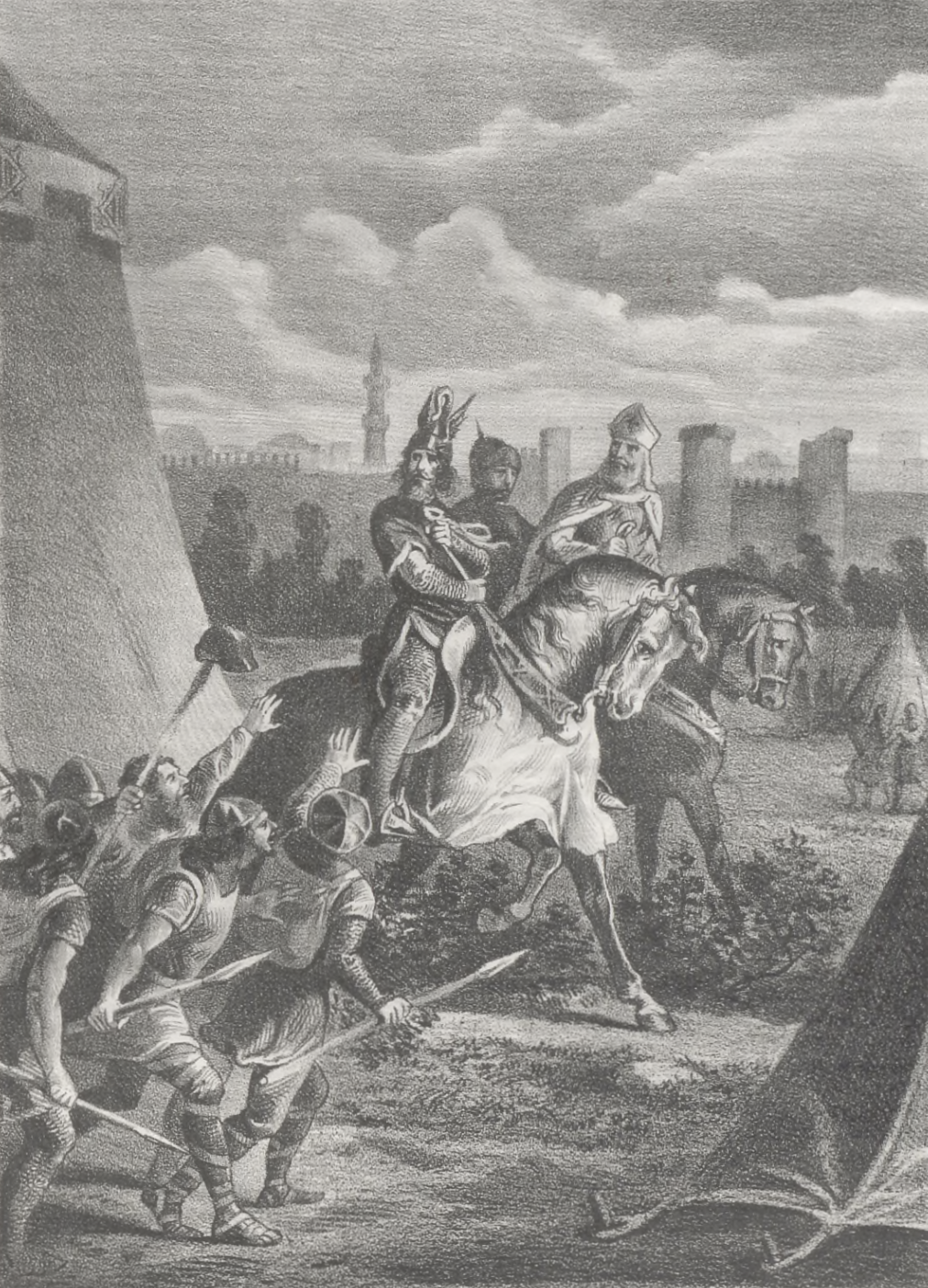 Episode of the siege of Valencia