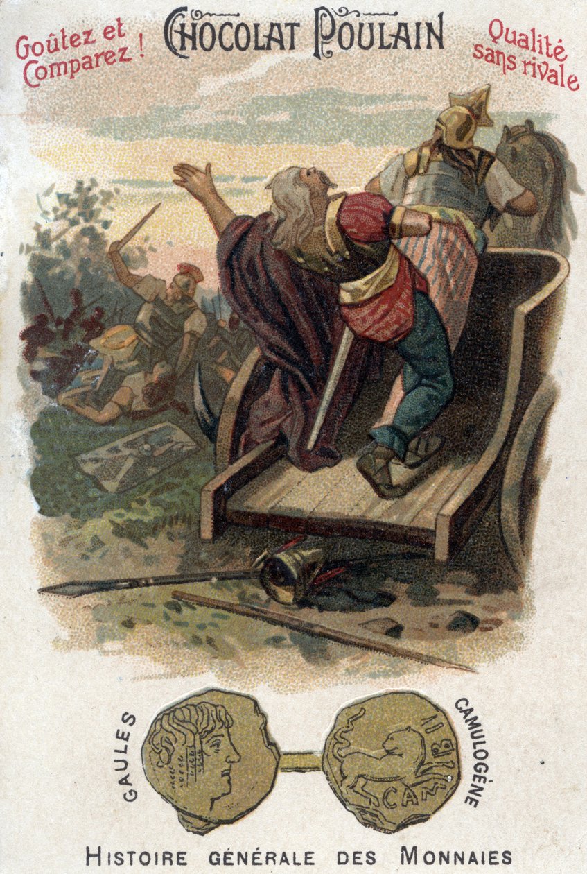 Battle of Lutetia between Camulogene and Labienus