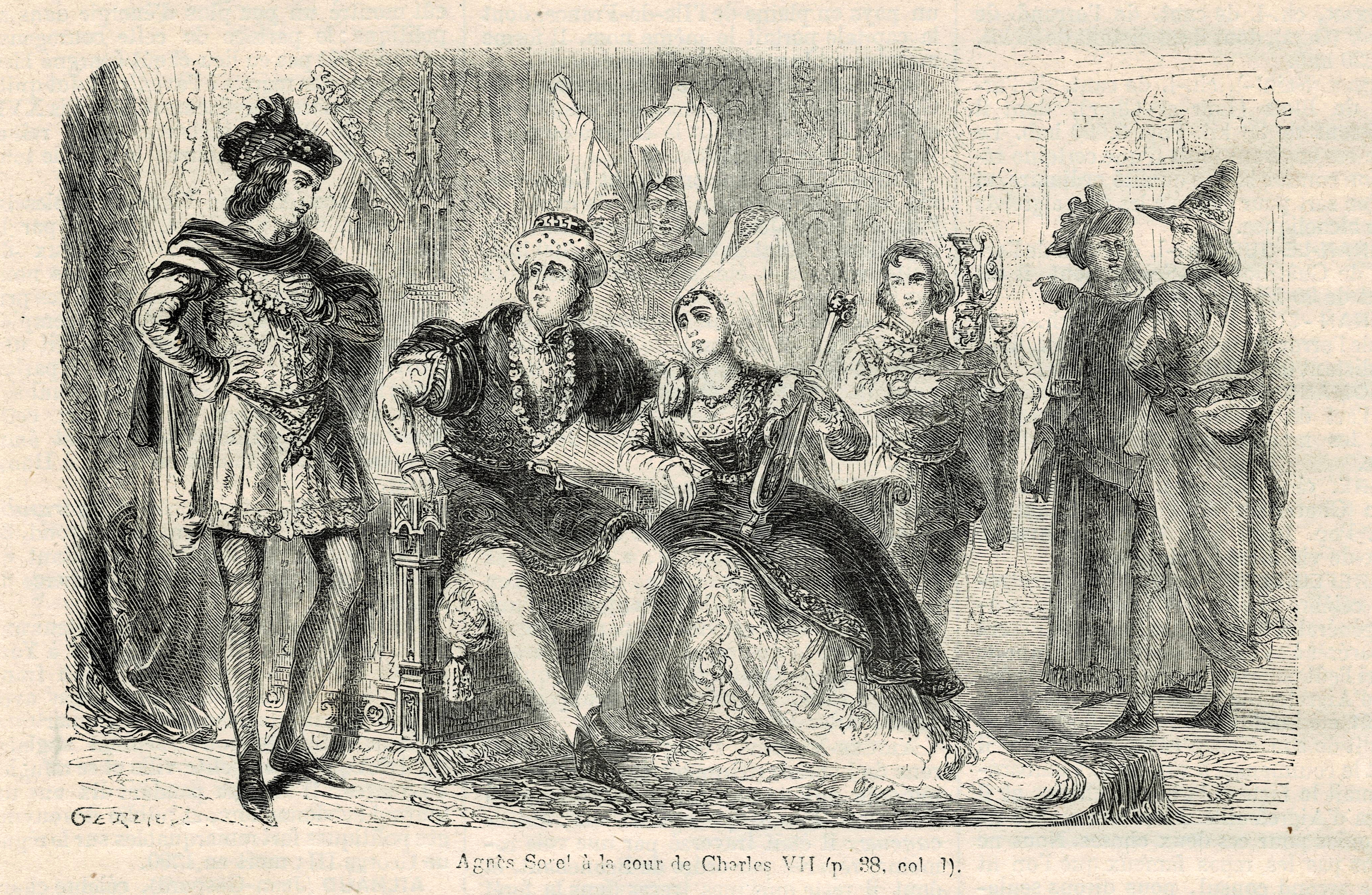 Agnès Sorel at the court of Charles VII