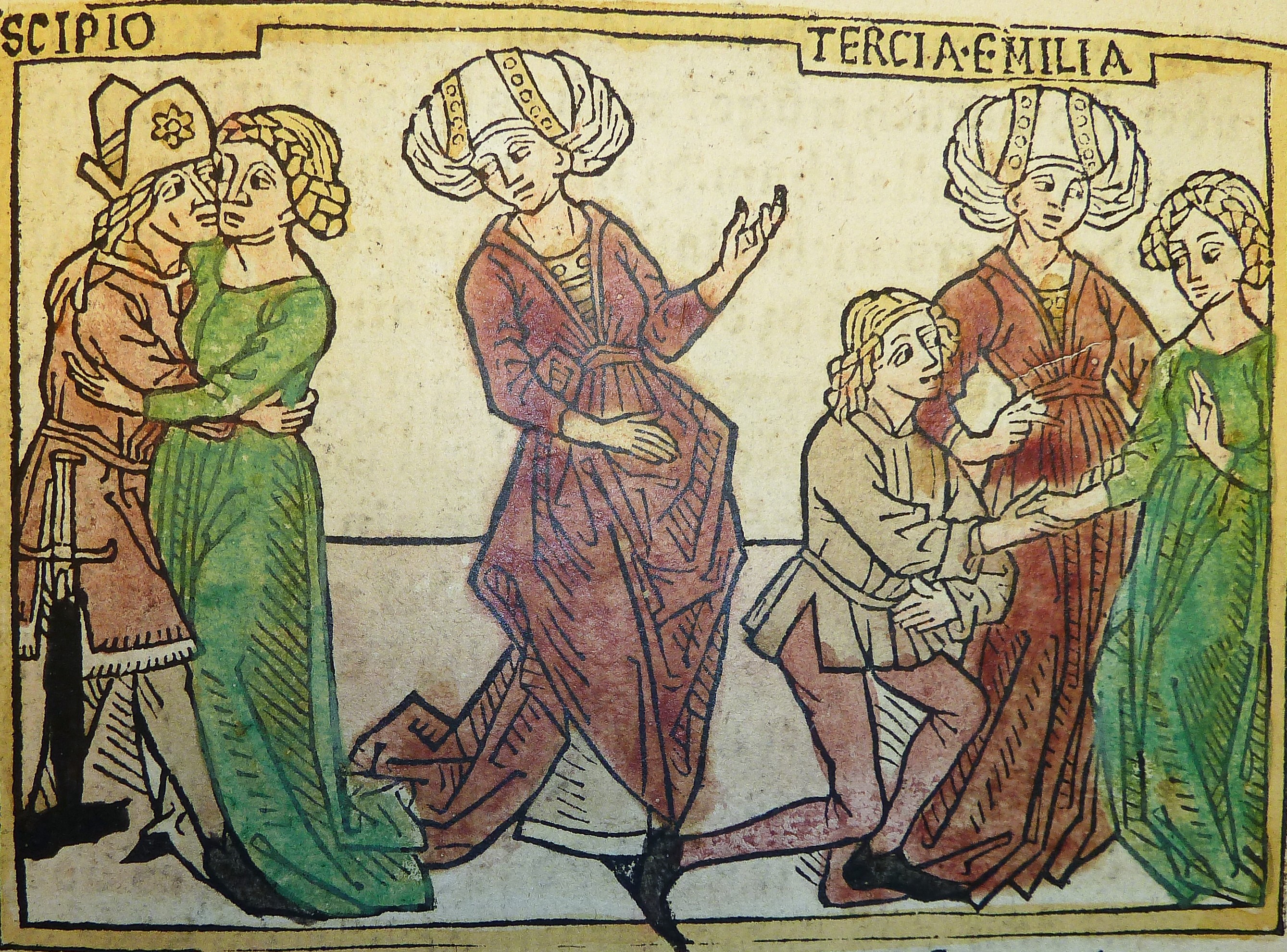 Aemilia Tertia (or Aemilia Paulla), wife of Scipio Africanus