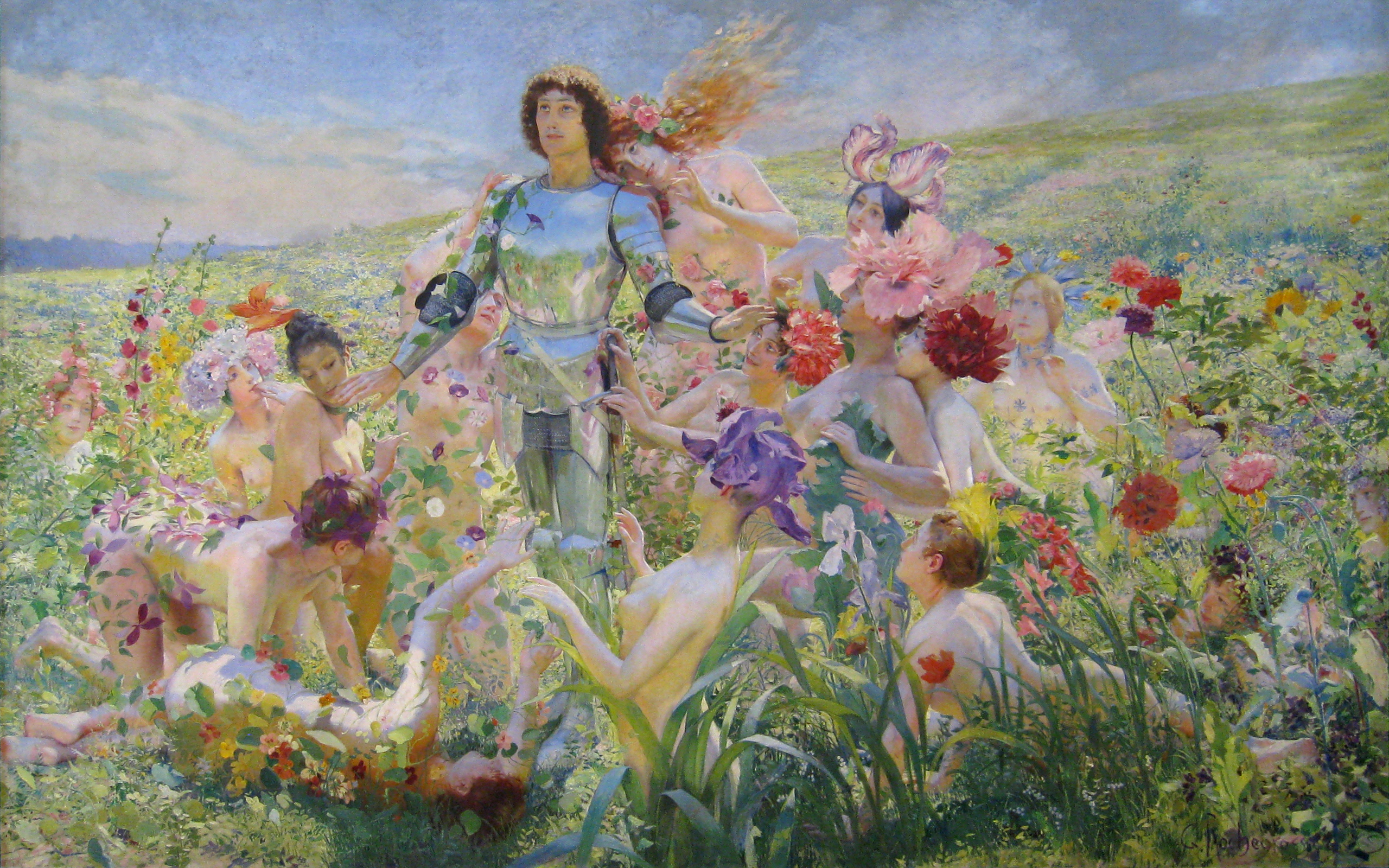 Parsifal, The Knight of Flowers