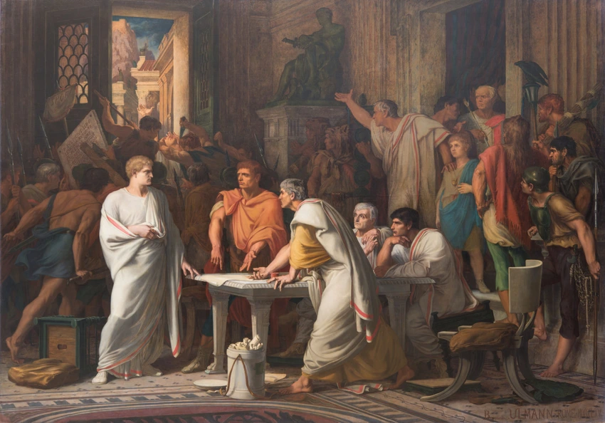 Sulla in Marius' house
