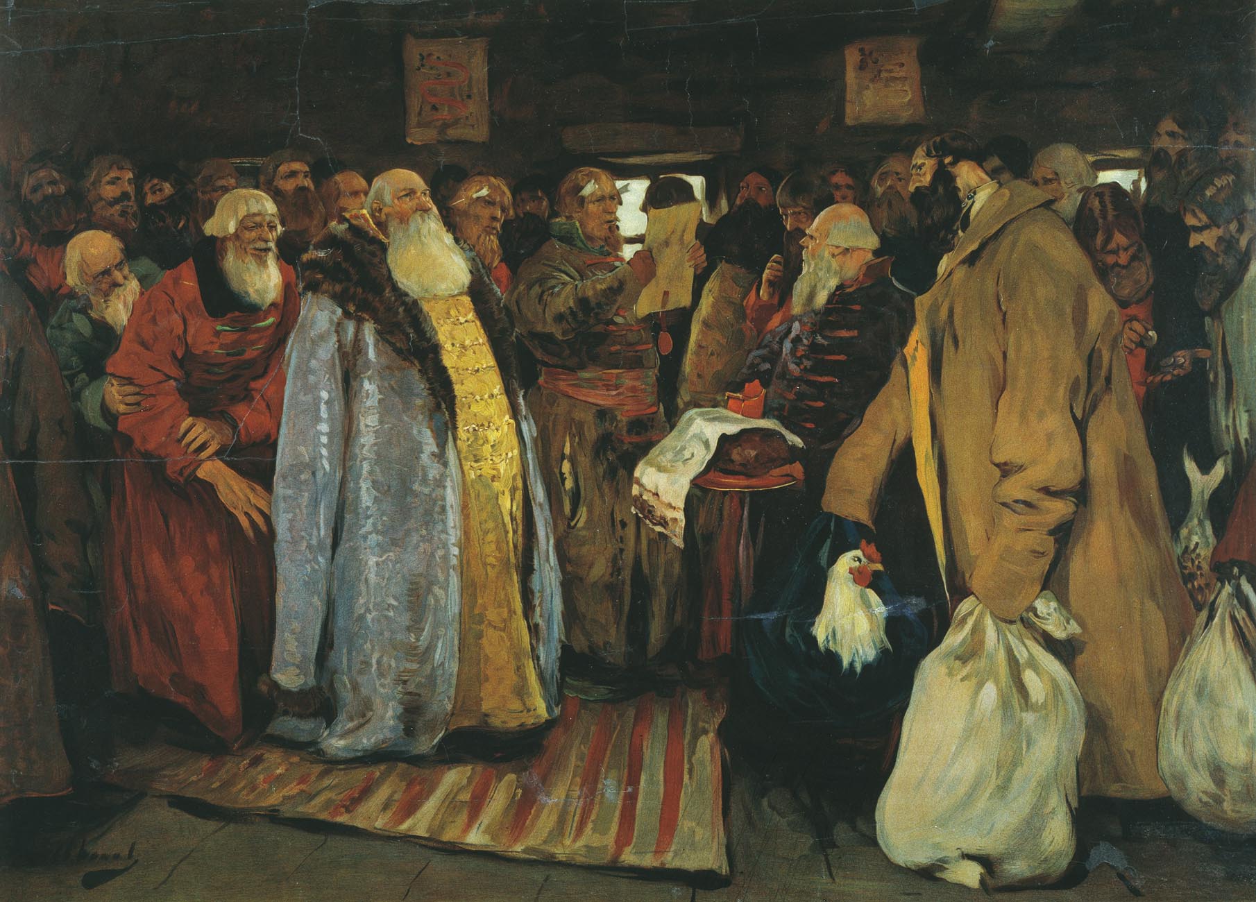 s The Voyevoda Arrives to a Provincial Town by Sergei Vasilievich Ivanov