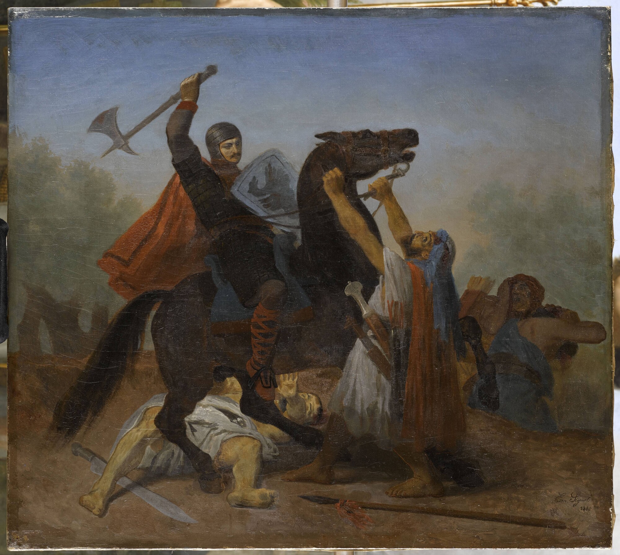 Tancred on the Mount of Olives