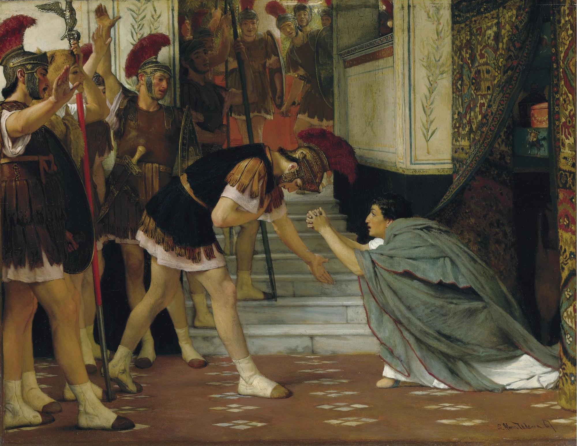 Proclaiming Claudius Emperor