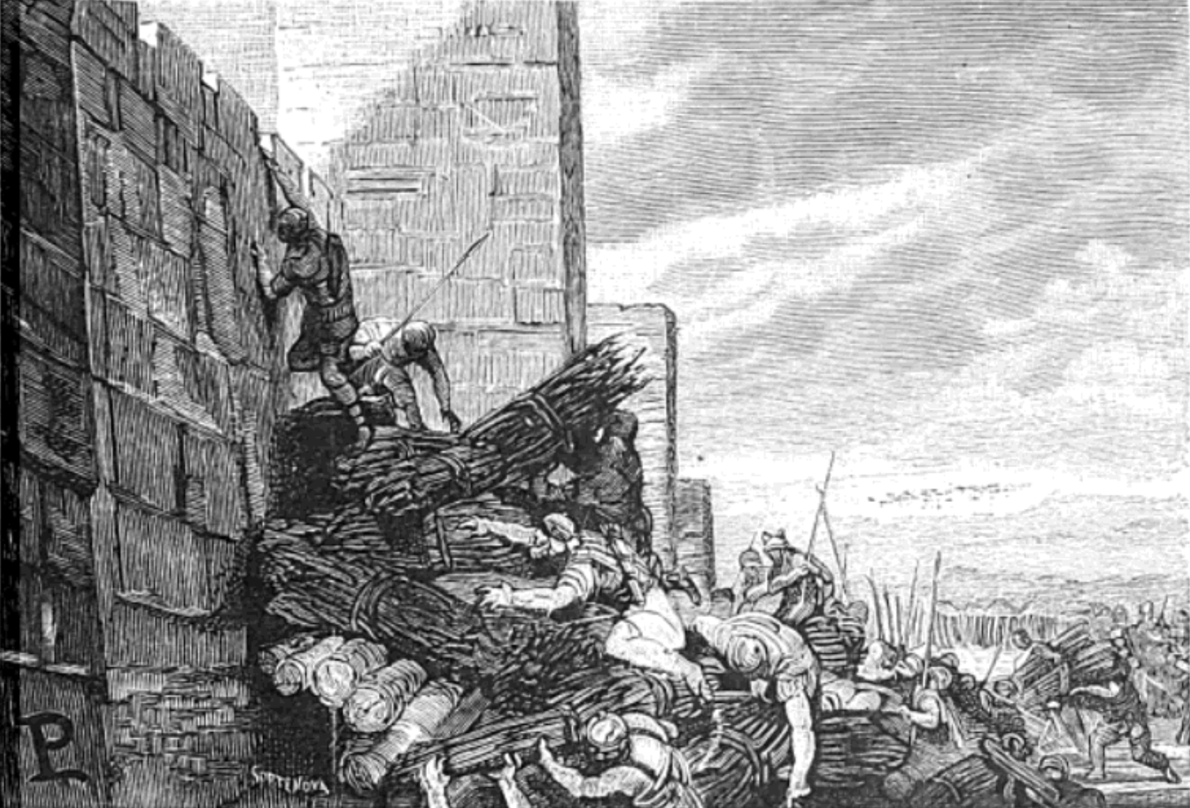 Goths attacking Trebizond