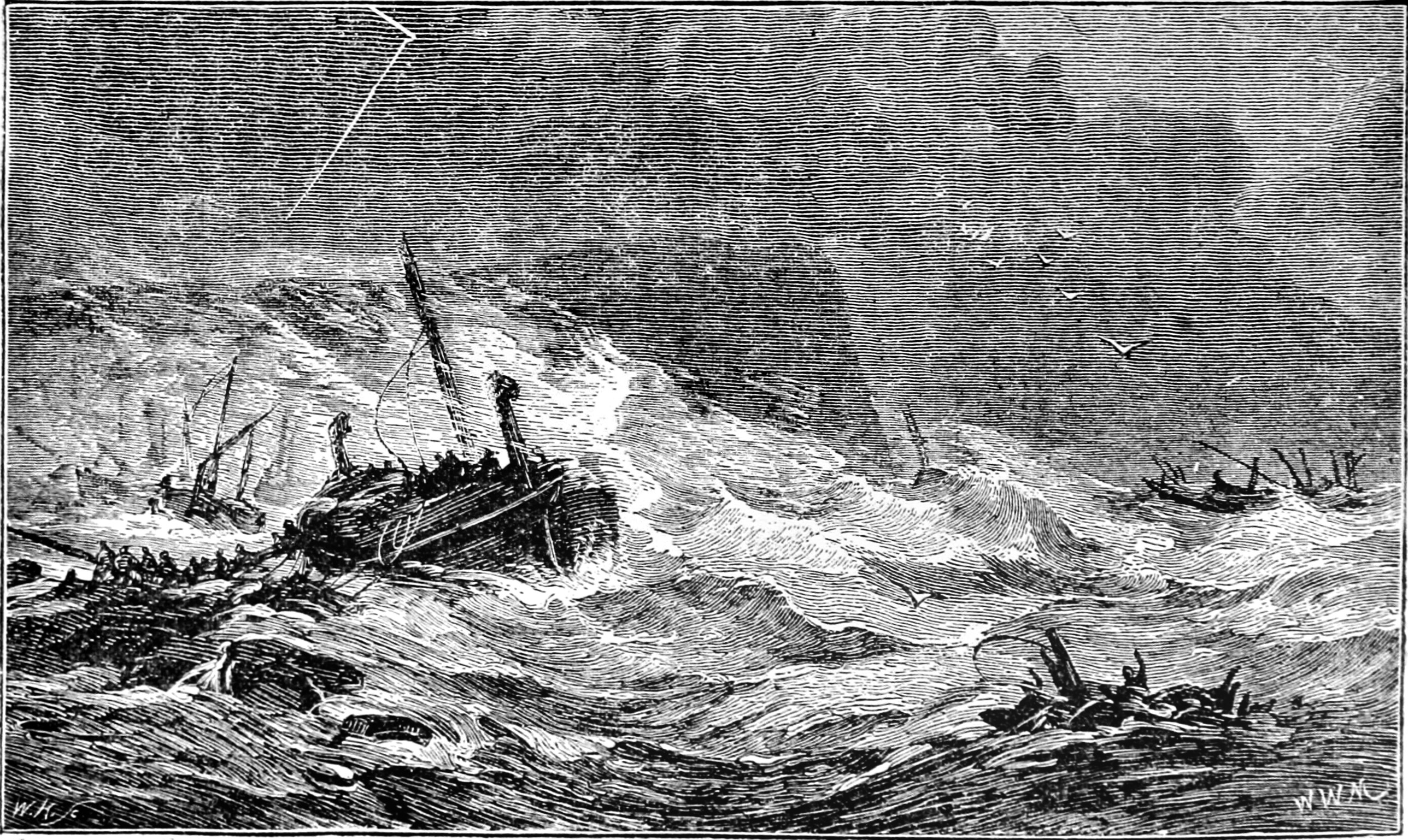 Disaster to the Persian fleet