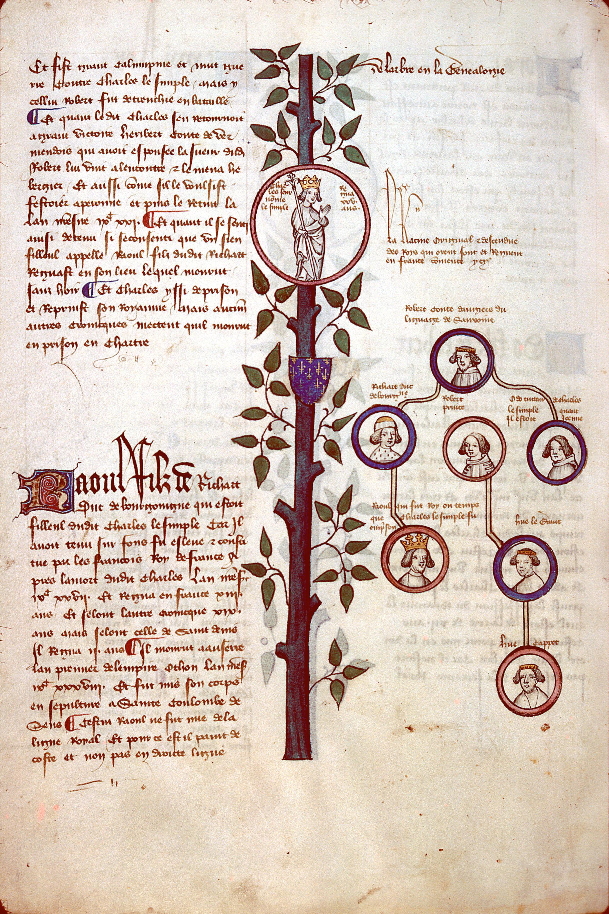 Généalogie_des_rois_de_France_-_Besançon_Ms677_f139v_(Robertiens)