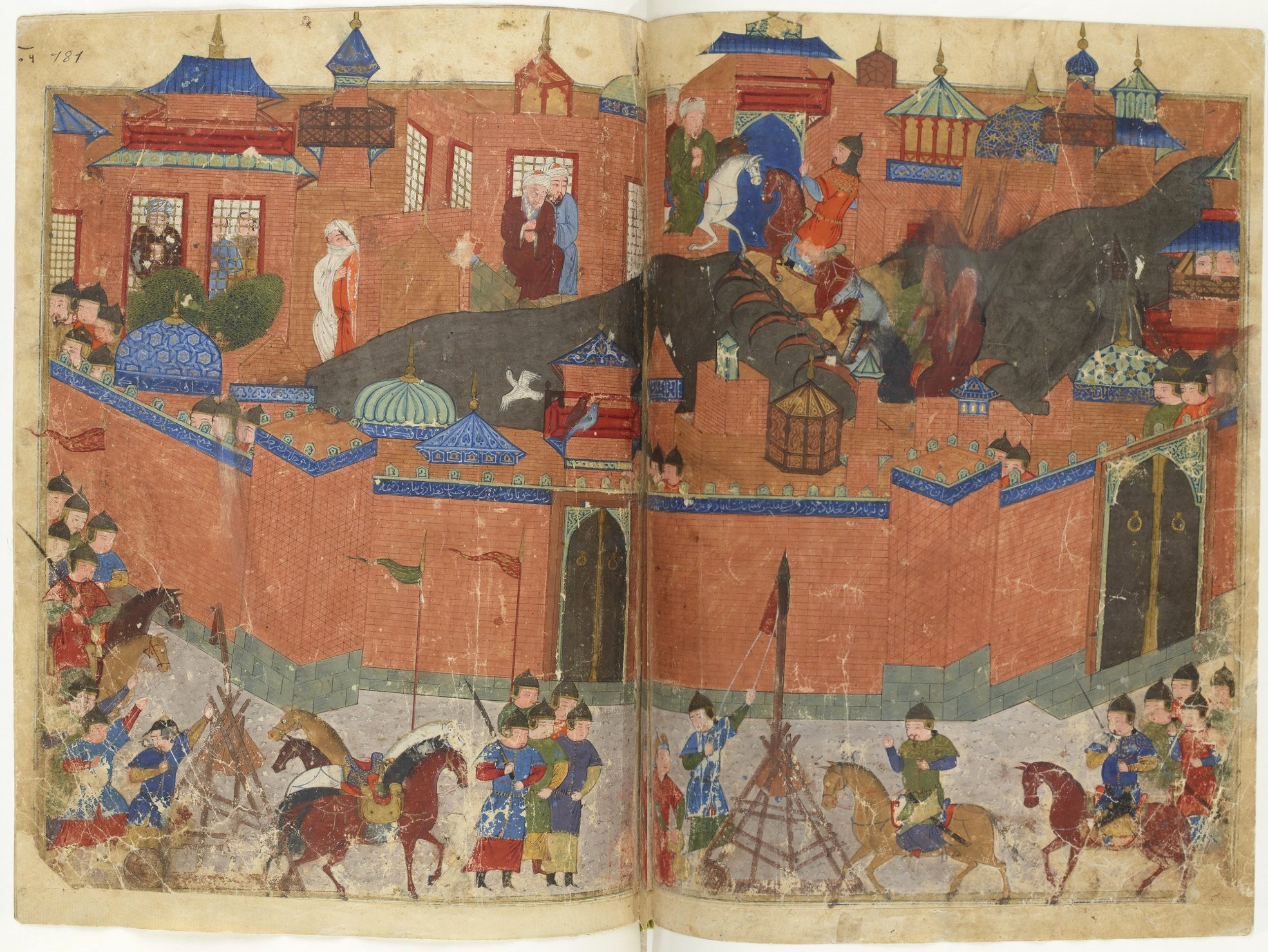 Mongols besieging Baghdad